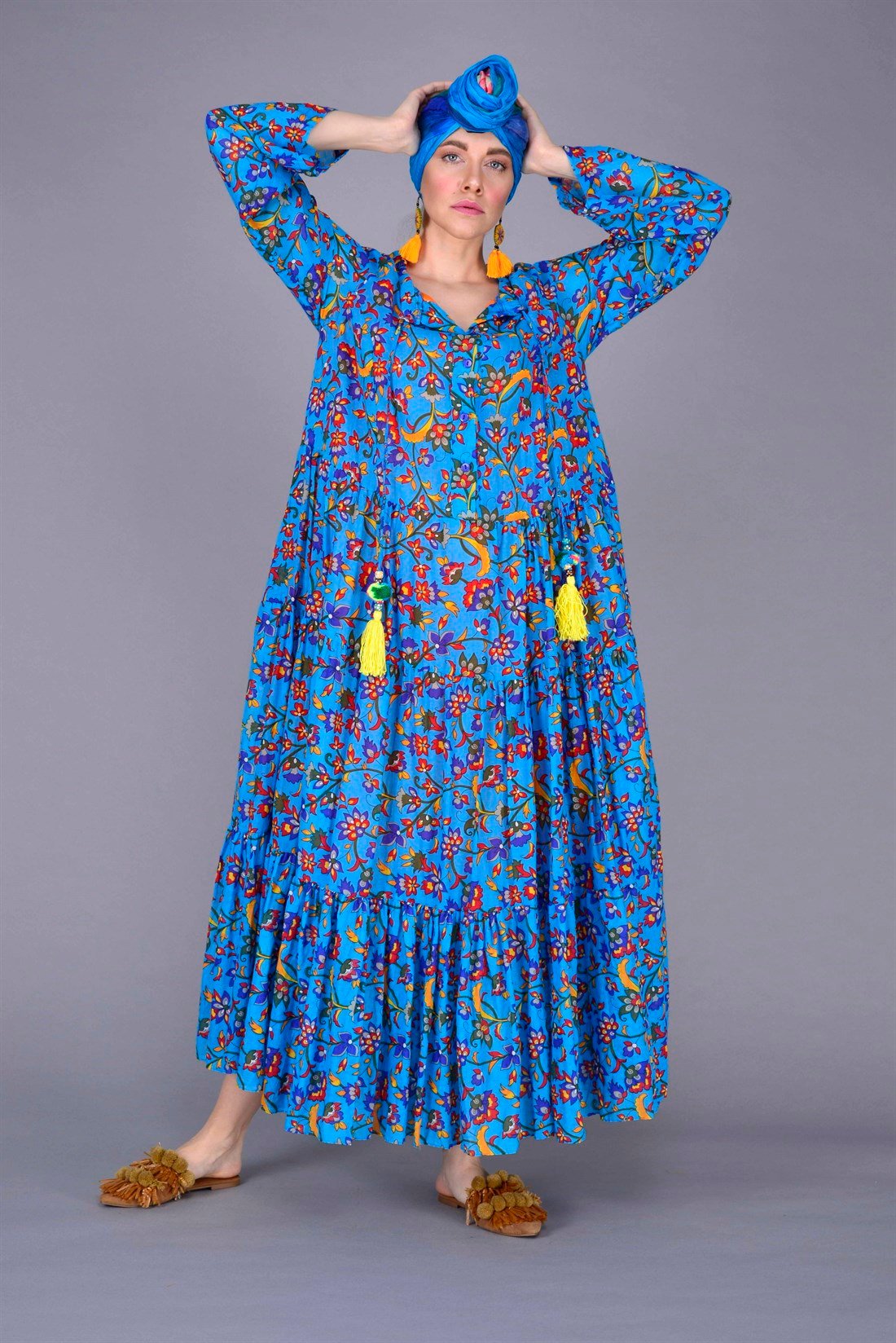 541 MONİCA BOHO ELBİSE