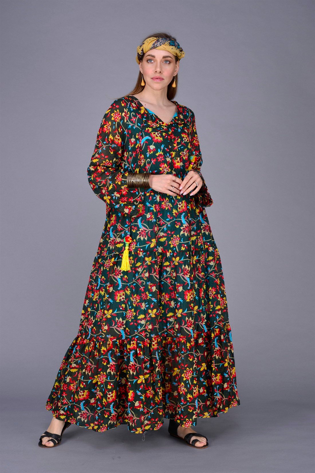 541 MONİCA BOHO ELBİSE