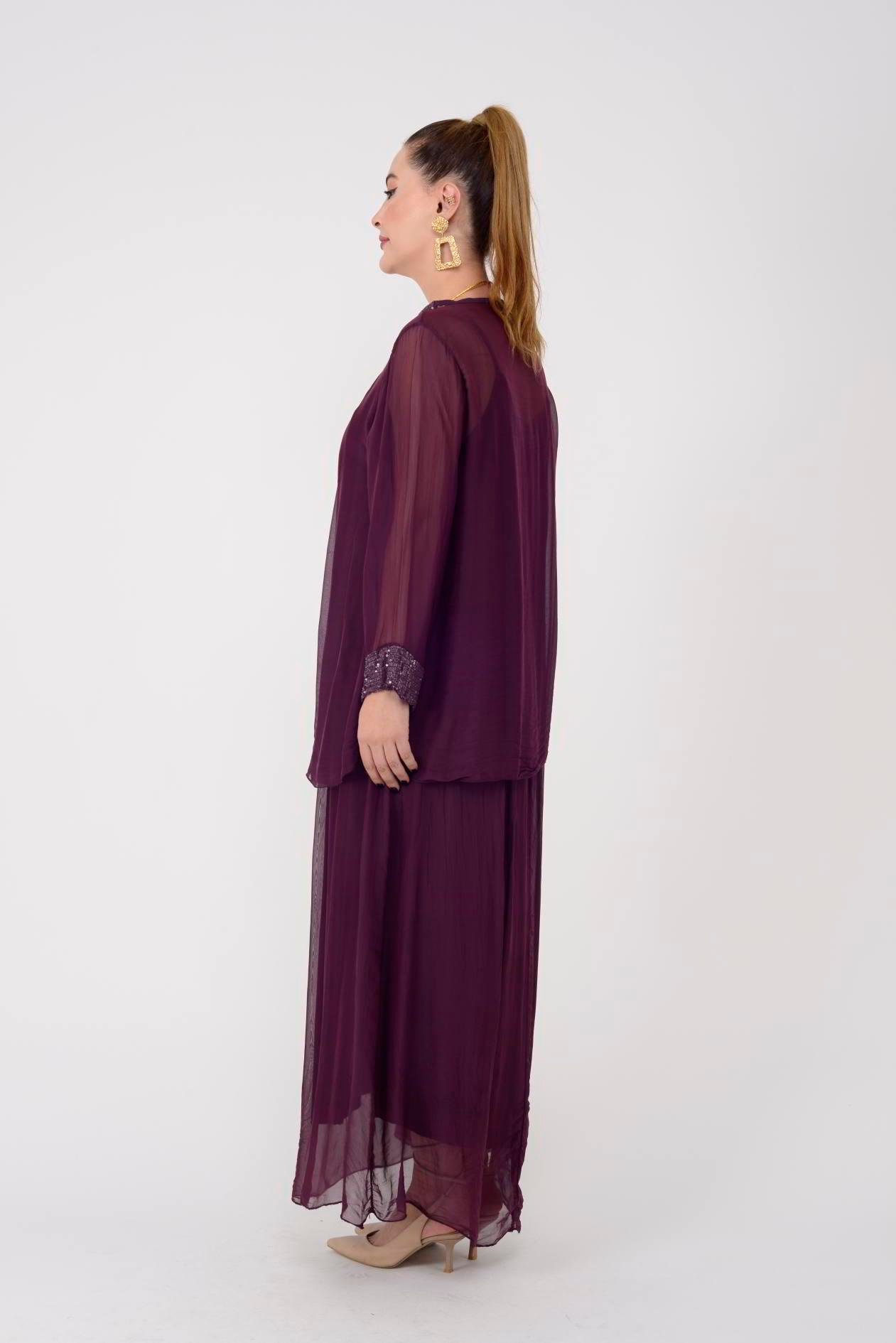 6094 MEİS PAYET DETAYLI 2'Lİ TAKIM