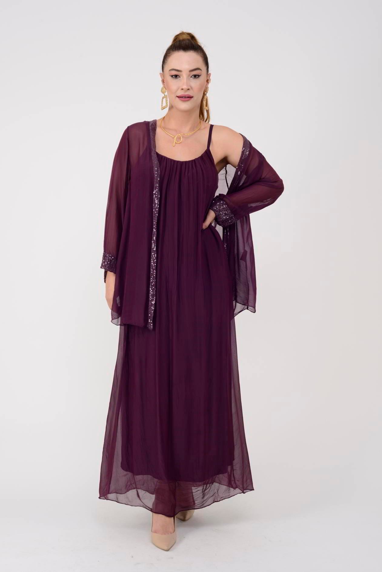 6094 MEİS PAYET DETAYLI 2'Lİ TAKIM
