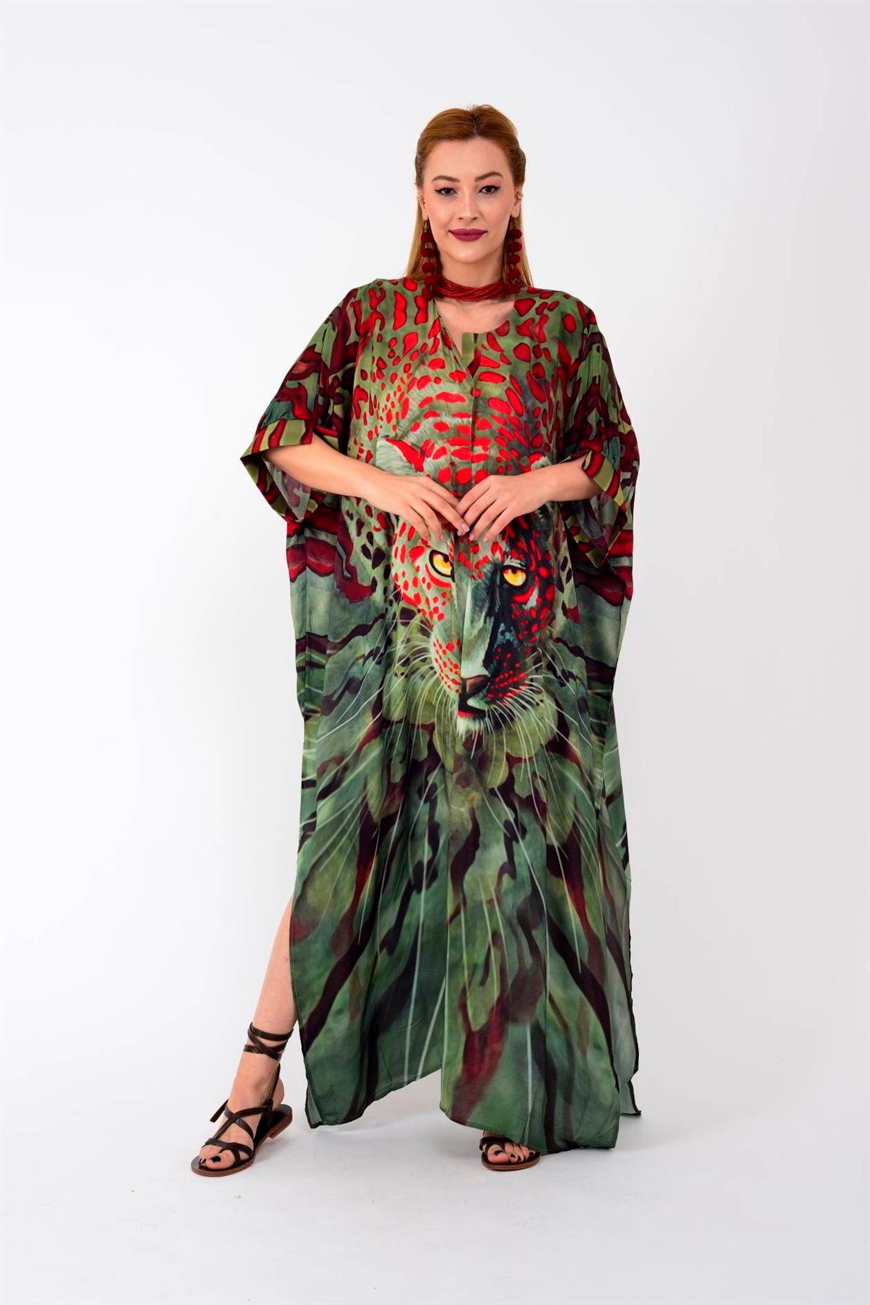 624 LEON DİJİTAL ELBİSE