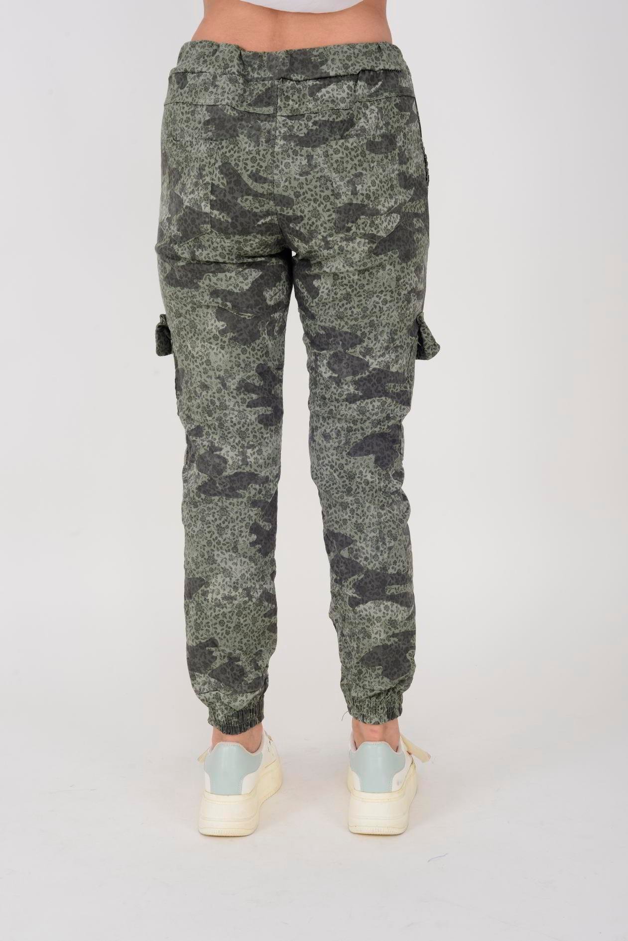 6261 KAMUFLAJ DESEN KARGO GABARDİN PANTOLON