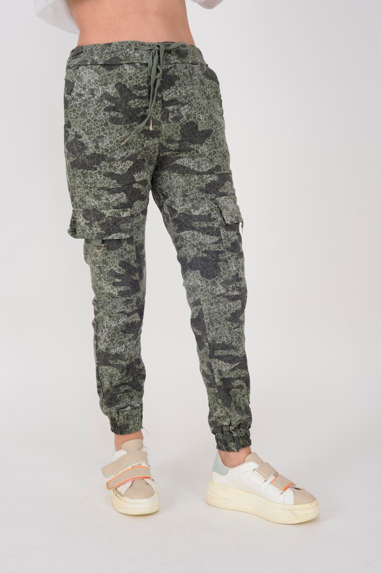 6261 KAMUFLAJ DESEN KARGO GABARDİN PANTOLON