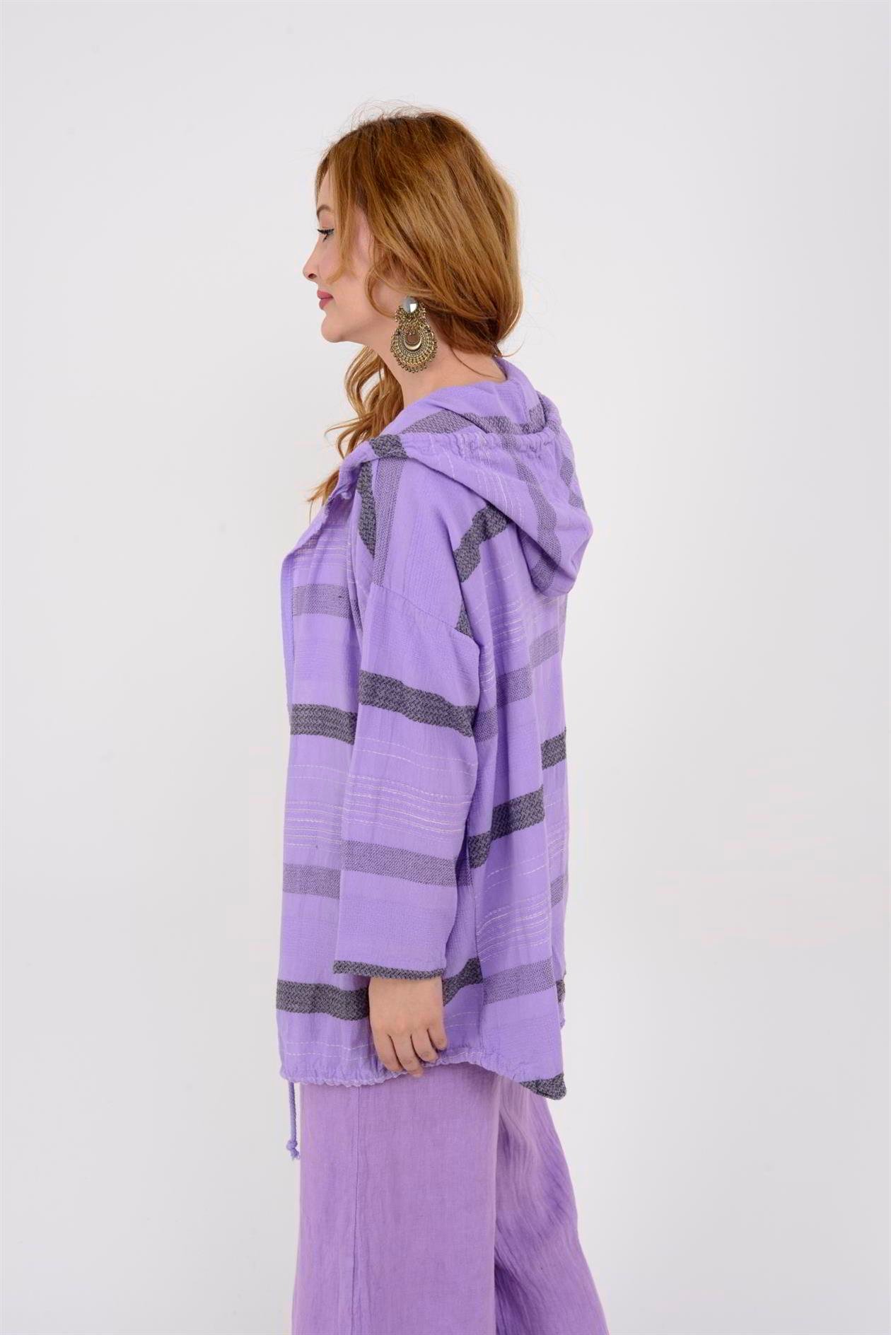 71352 LİNE KETEN CEKET