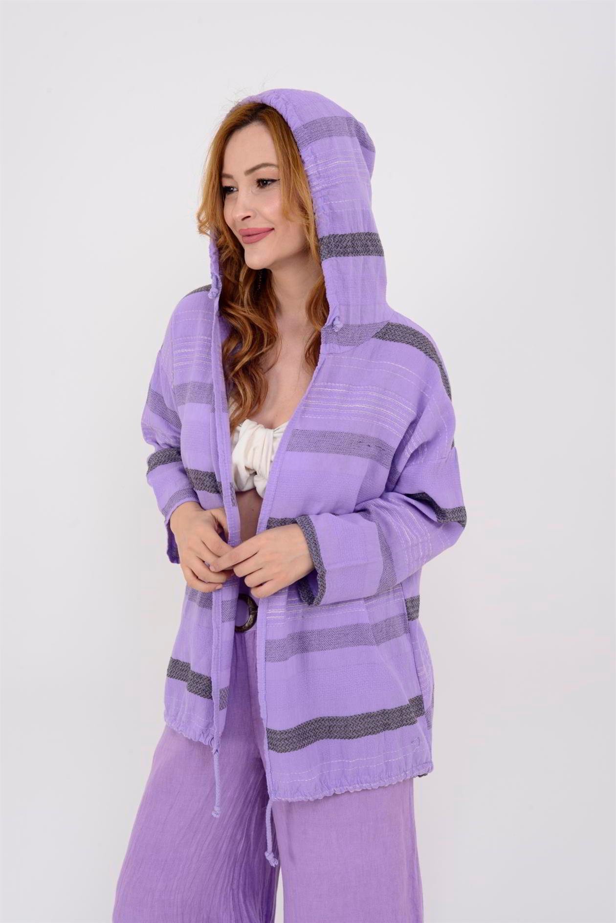 71352 LİNE KETEN CEKET