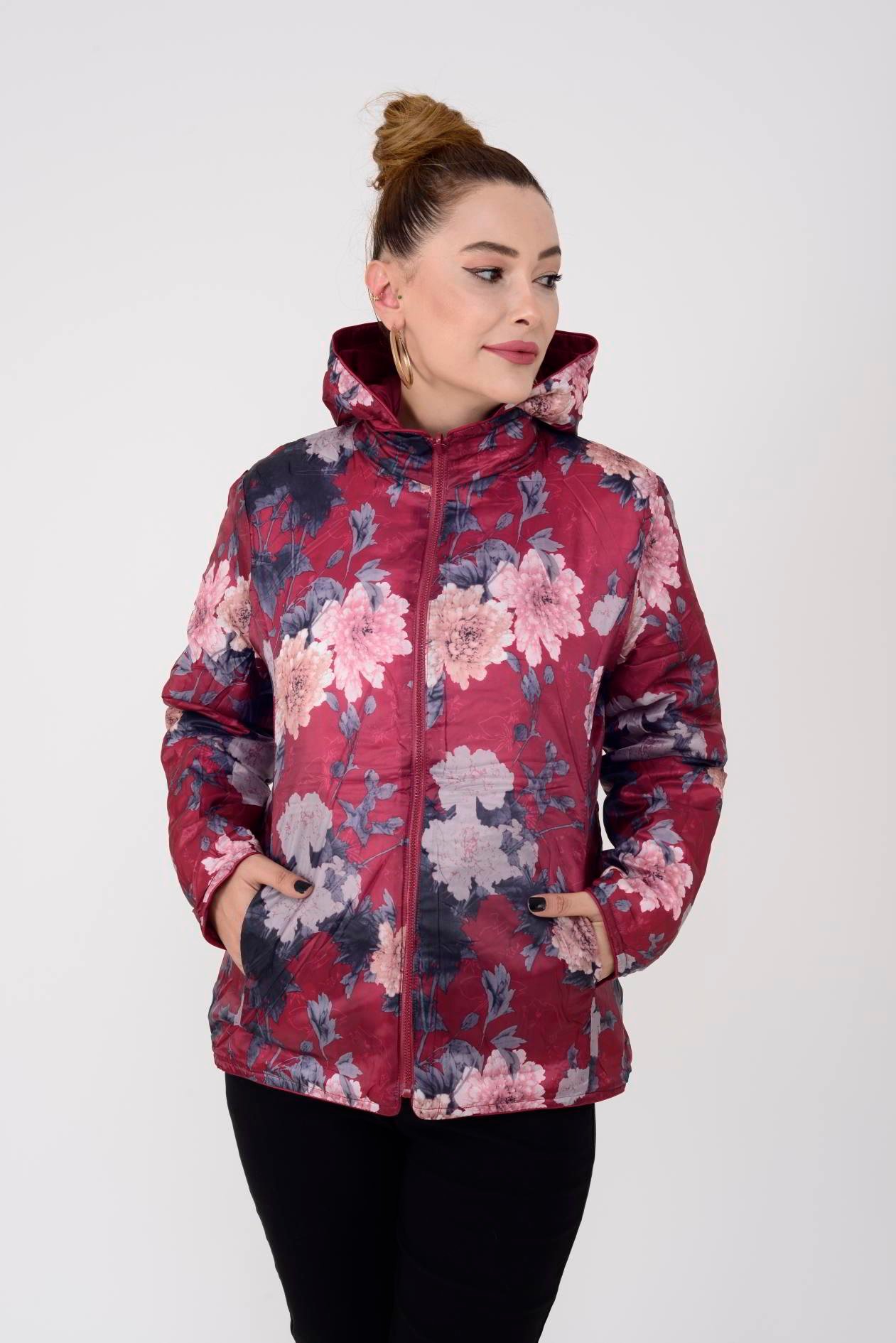 727 TWIN ÇİFT TARAFLI KAPİTONE MONT