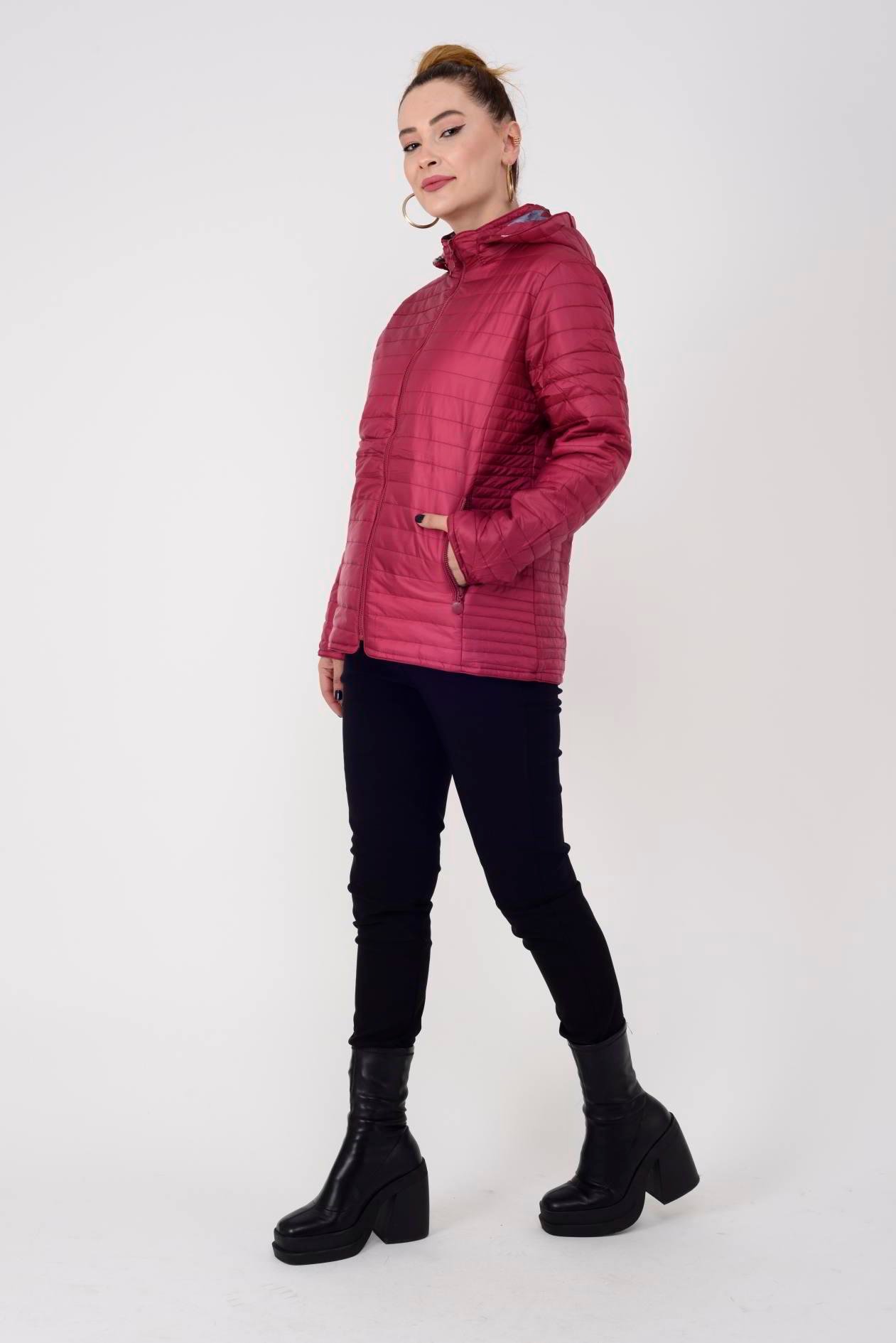 727 TWIN ÇİFT TARAFLI KAPİTONE MONT