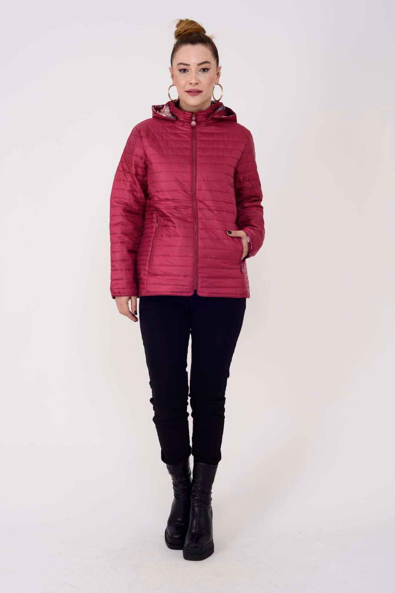 727 TWIN ÇİFT TARAFLI KAPİTONE MONT