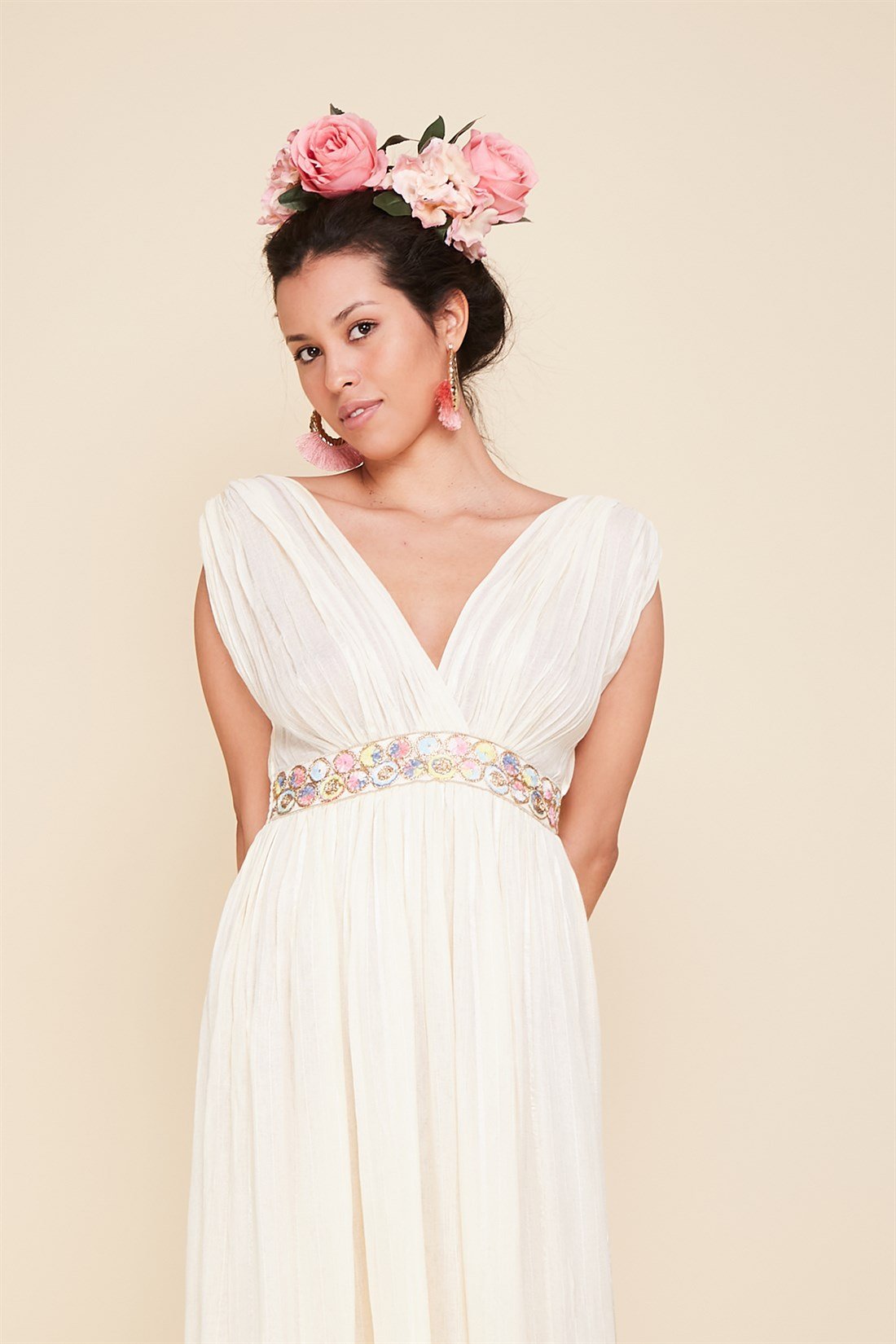 7350 HELEN UZUN ELBİSE