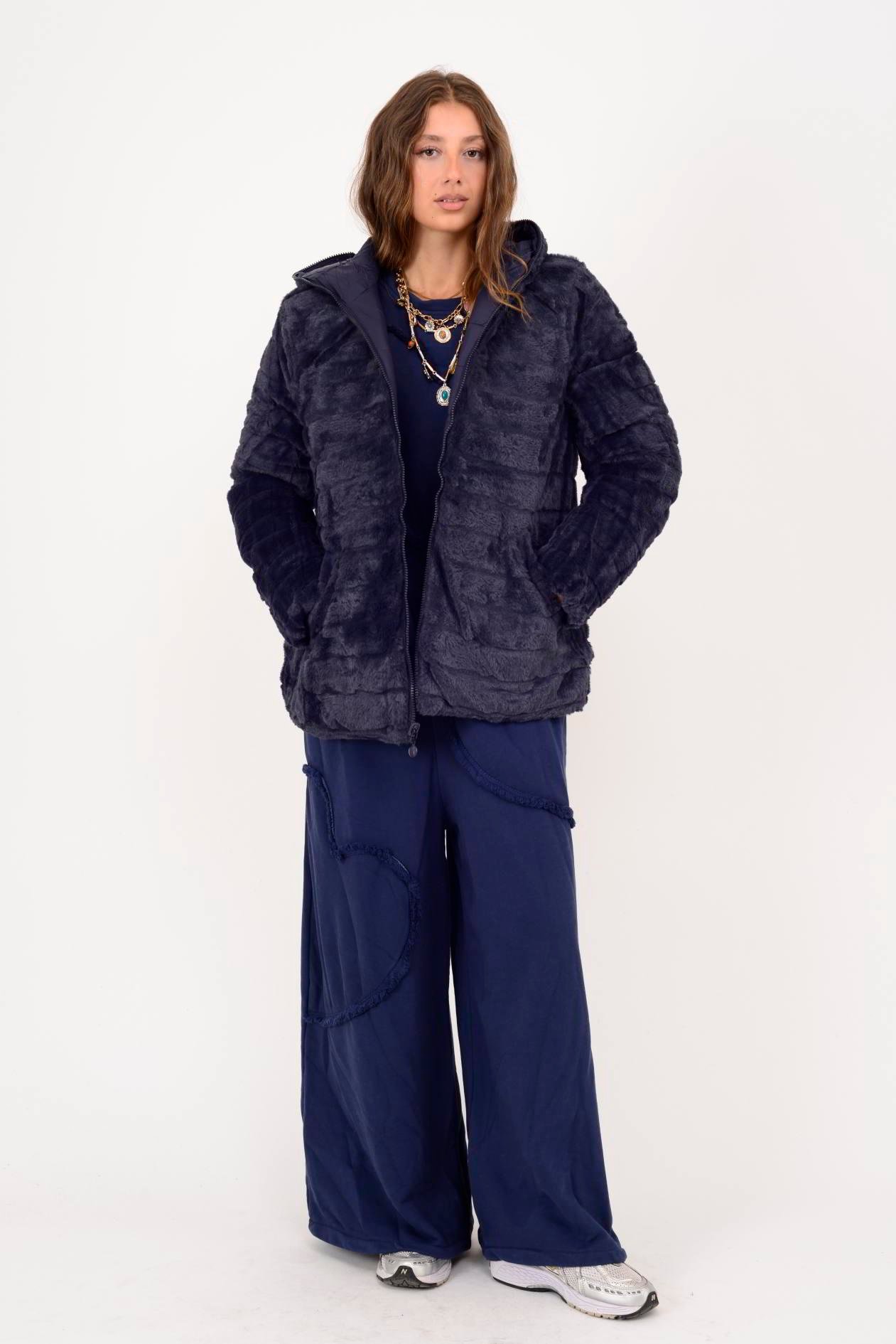 755 TWIN KÜRK DETAYLI ÇİFT TARAFLI MONT