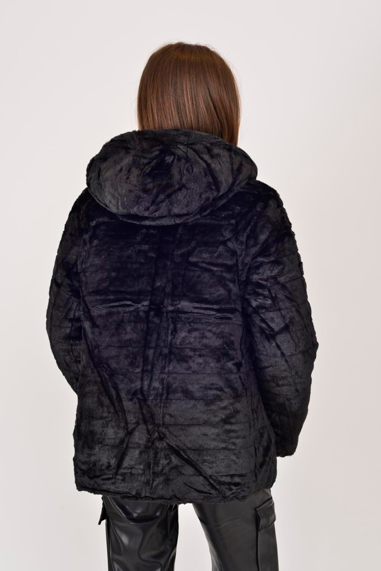 755 TWIN KÜRK DETAYLI ÇİFT TARAFLI MONT