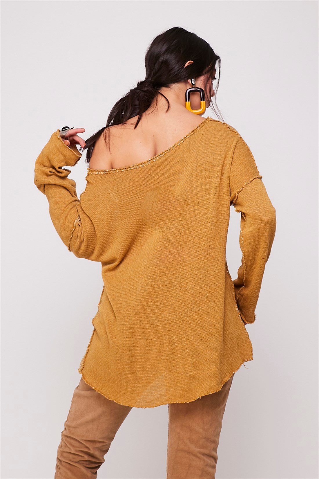 8078B YAZILI SİMLİ TRİKO