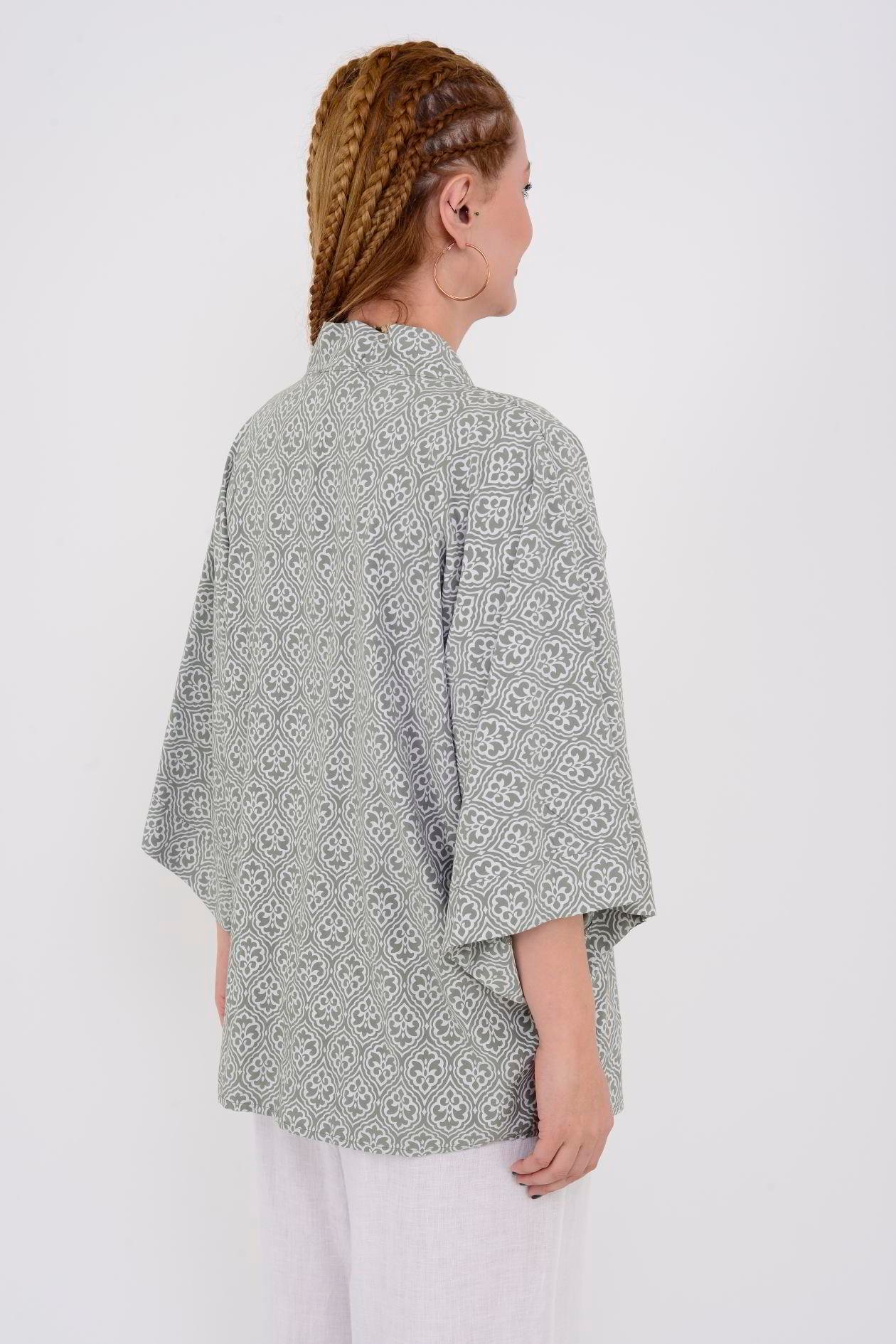 8155 DAMASK DESEN CEKET
