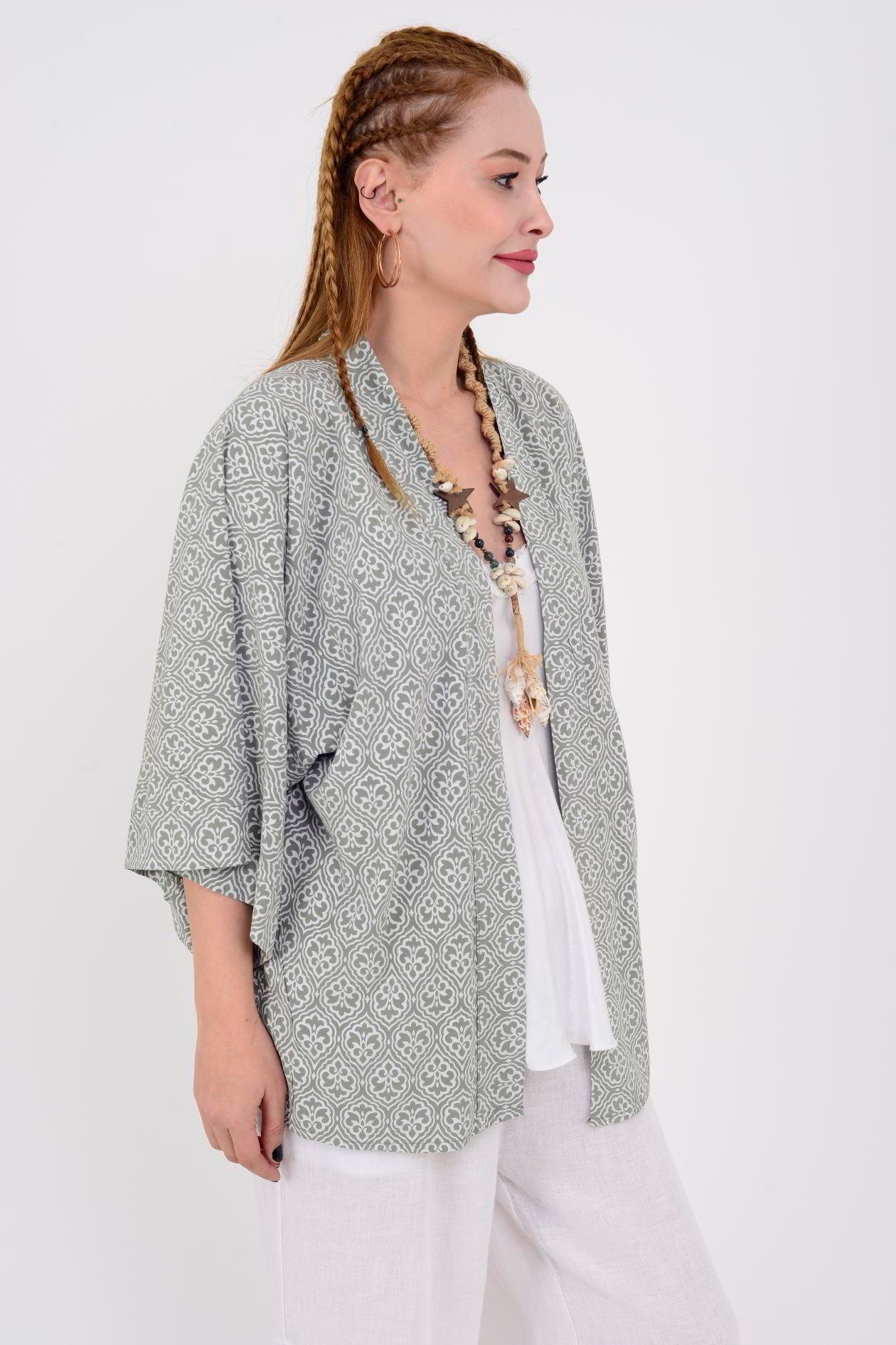 8155 DAMASK DESEN CEKET