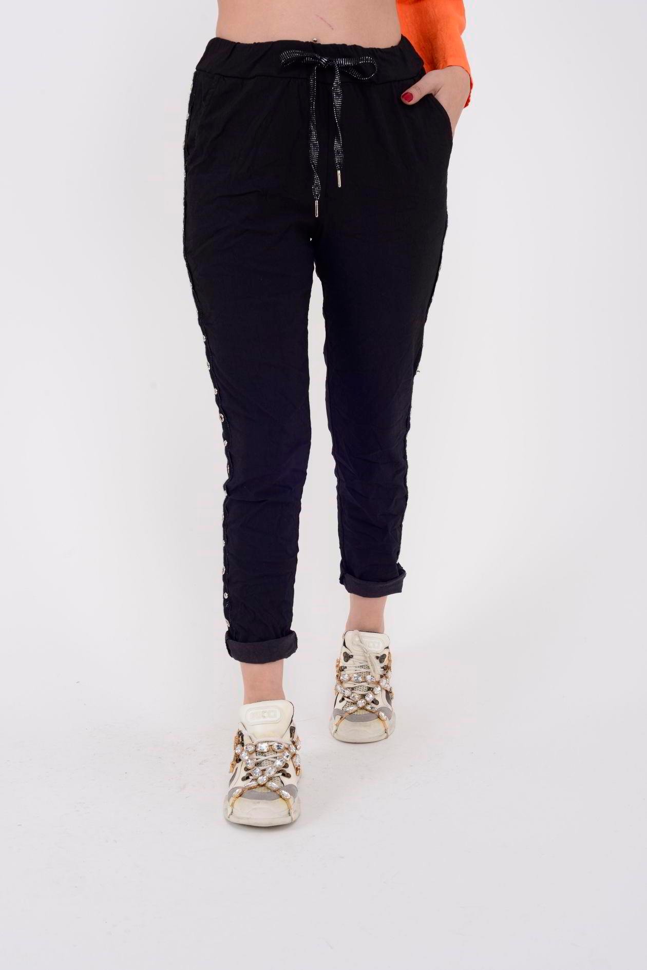 8162 ZIMBA DETAYLI GABARDİN PANTOLON