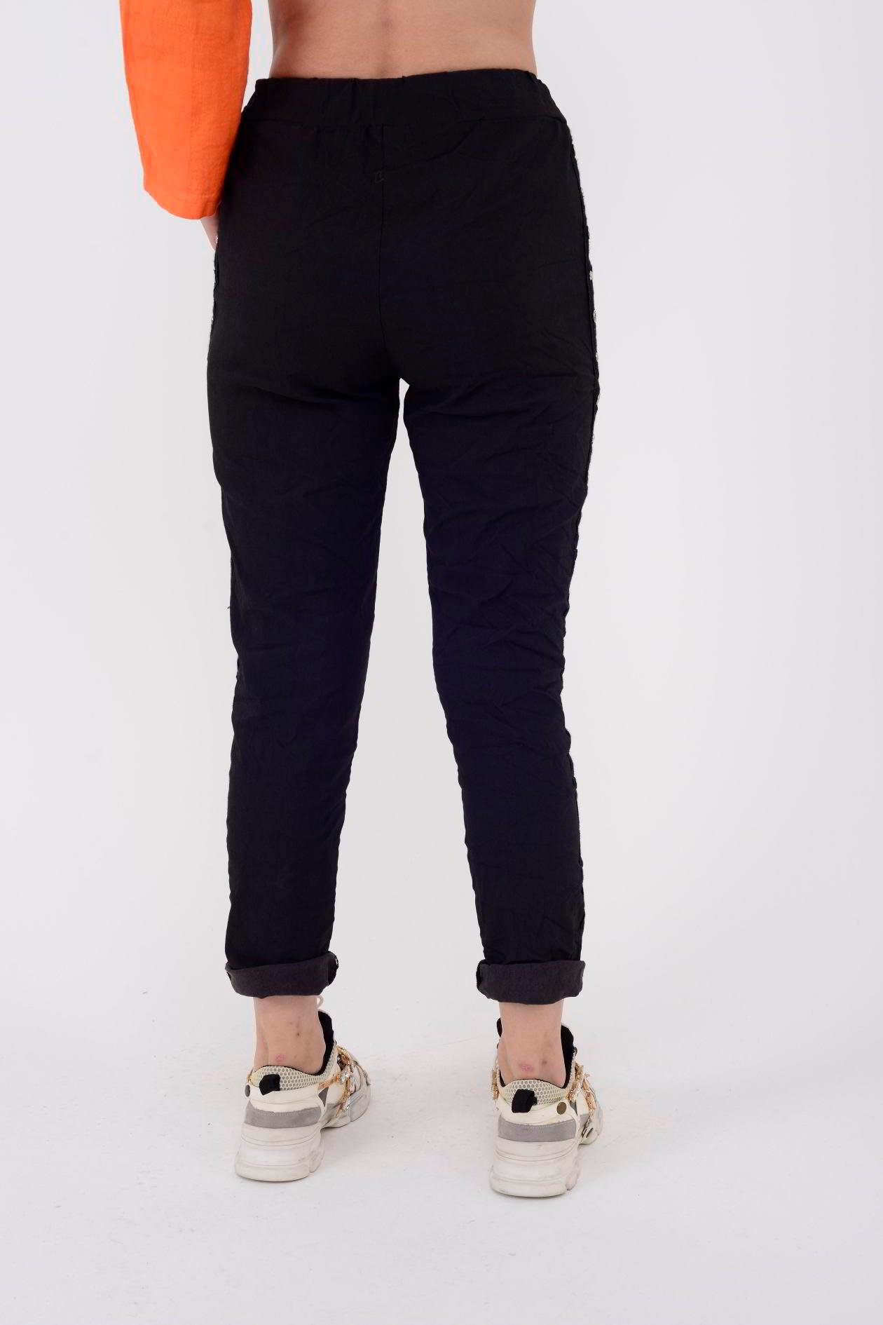 8162 ZIMBA DETAYLI GABARDİN PANTOLON