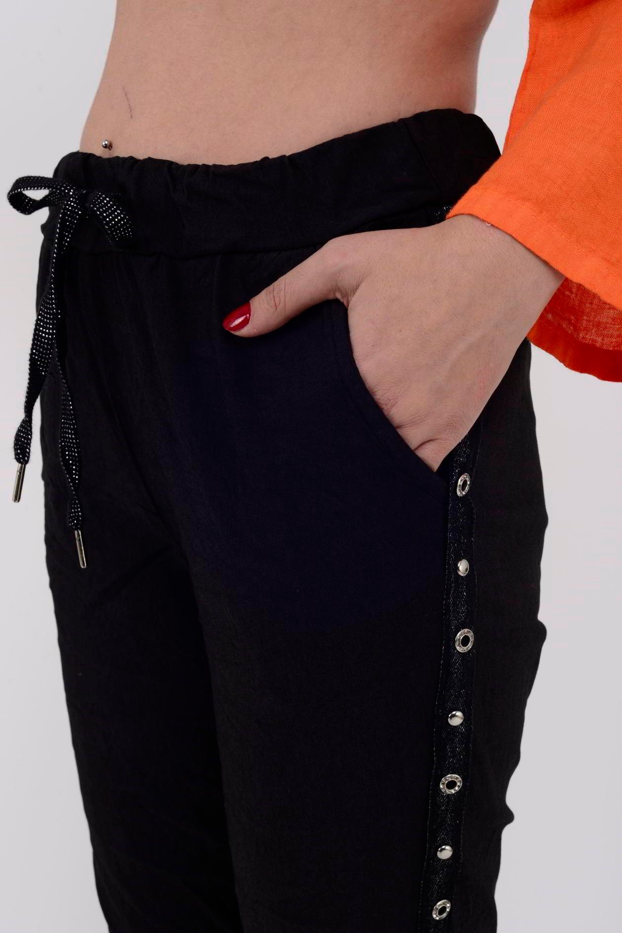 8162 ZIMBA DETAYLI GABARDİN PANTOLON