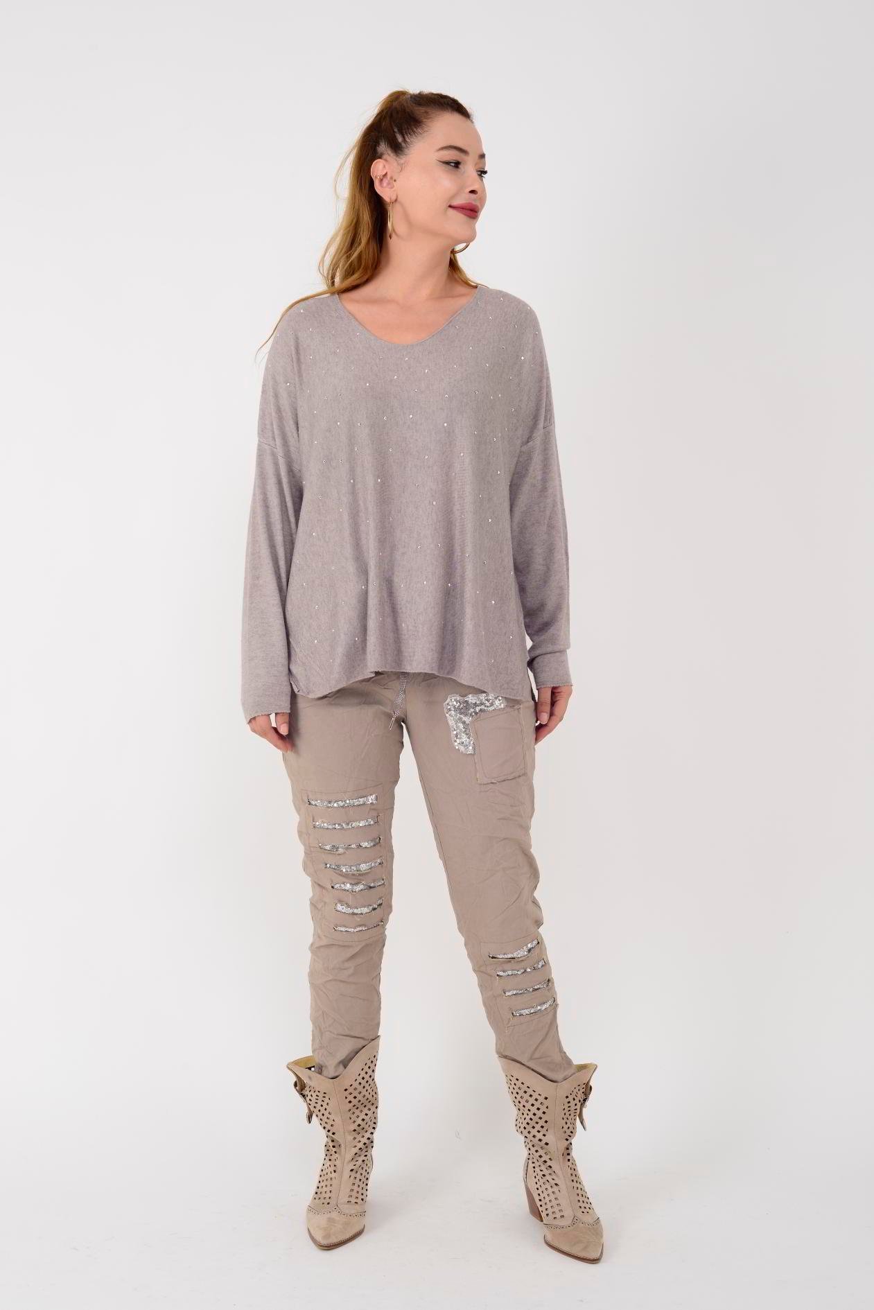 8342 PAYET DETAYLI GABARDİN PANTOLON