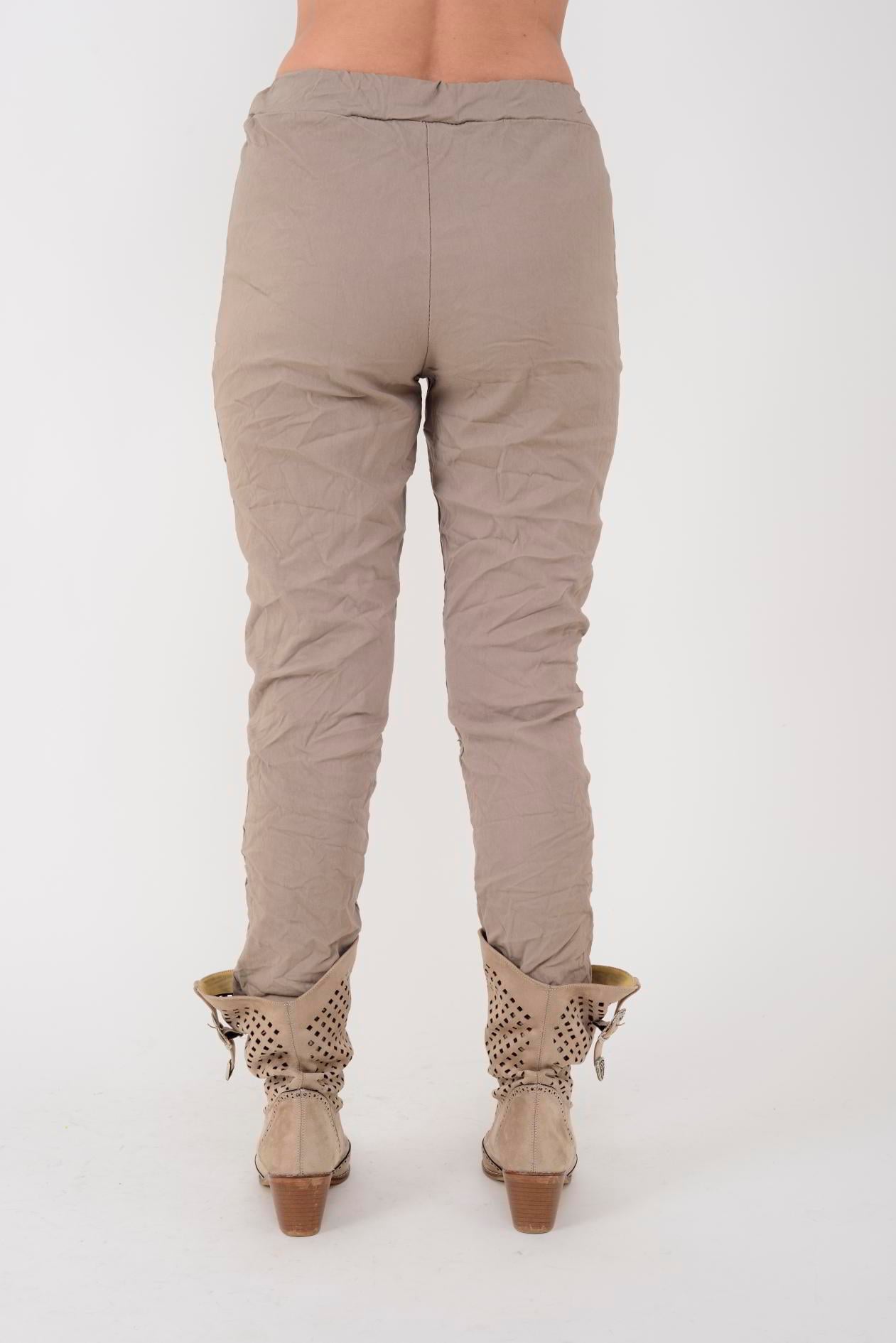 8342 PAYET DETAYLI GABARDİN PANTOLON