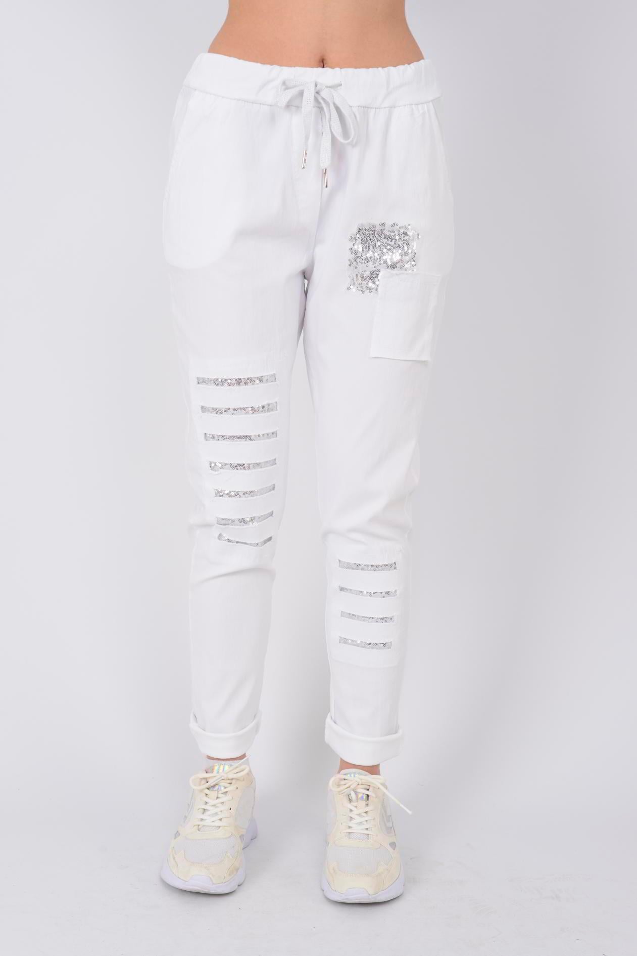 8632 PAYET DETAYLI GABARDİN PANTOLON