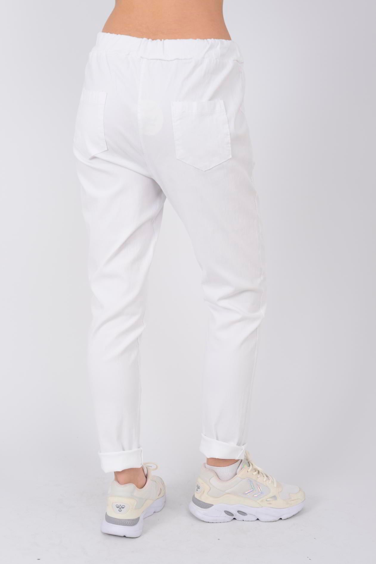 8632 PAYET DETAYLI GABARDİN PANTOLON