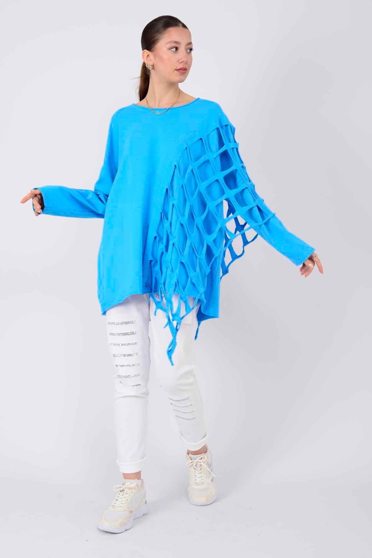 8632 PAYET DETAYLI GABARDİN PANTOLON