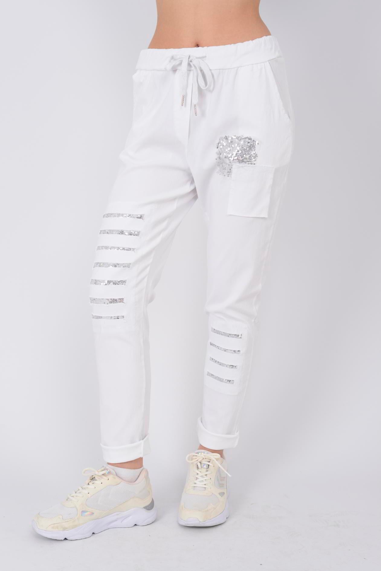 8632 PAYET DETAYLI GABARDİN PANTOLON
