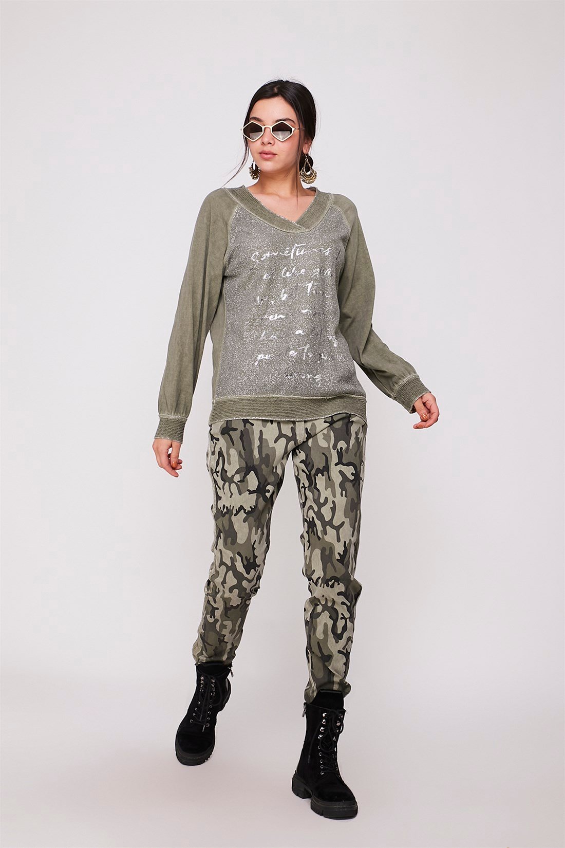 8881 KAMUFLAJ DESEN PANTOLON