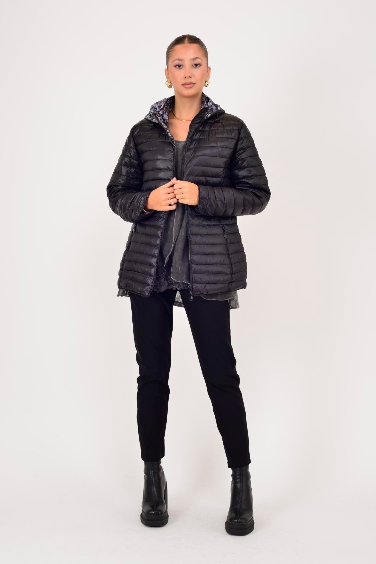 8963 TWIN ÇİFT TARAFLI KAPİTONE MONT