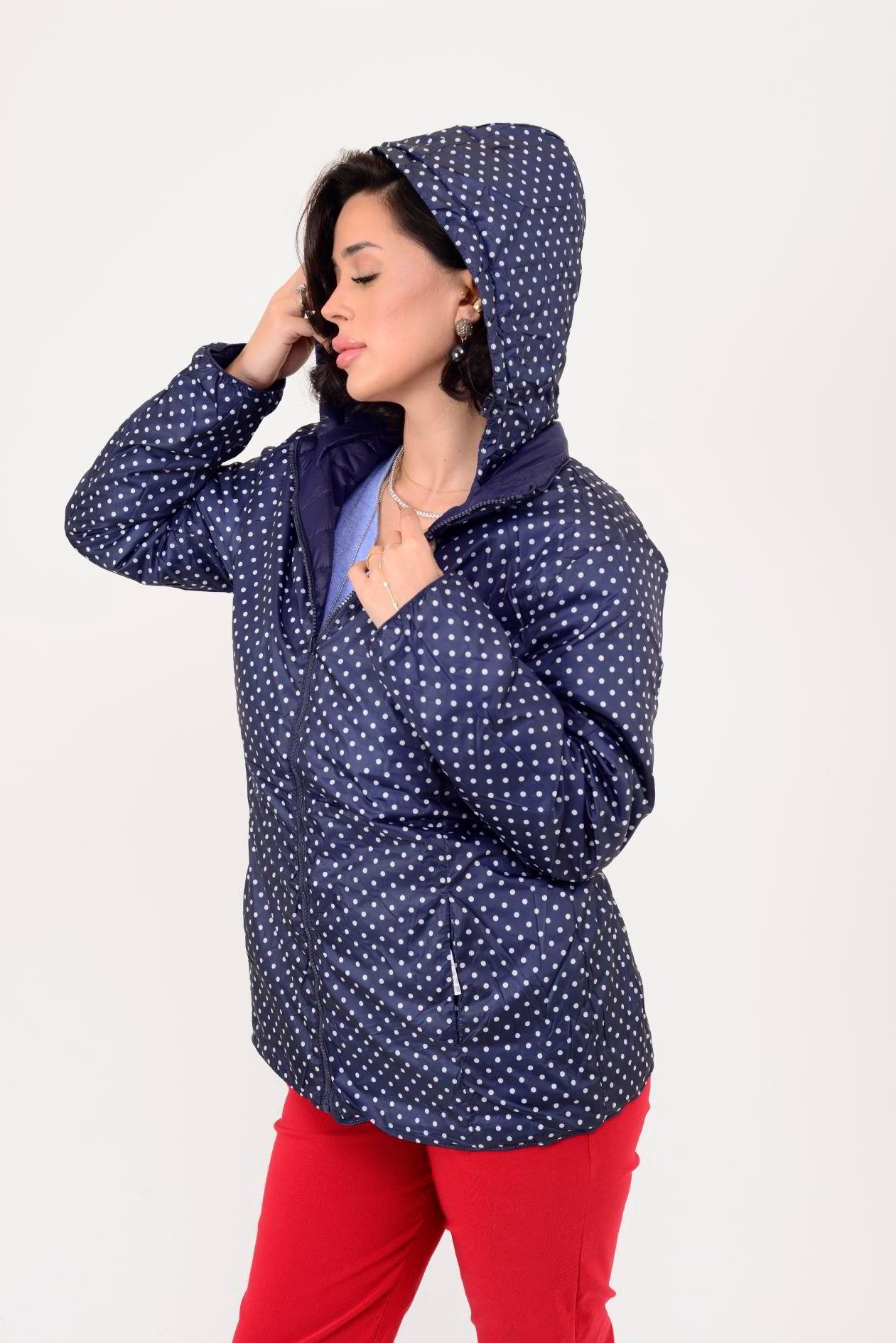 8966 TWIN PANTİYELİ ÇİFT TARAFLI KAPİTONE MONT