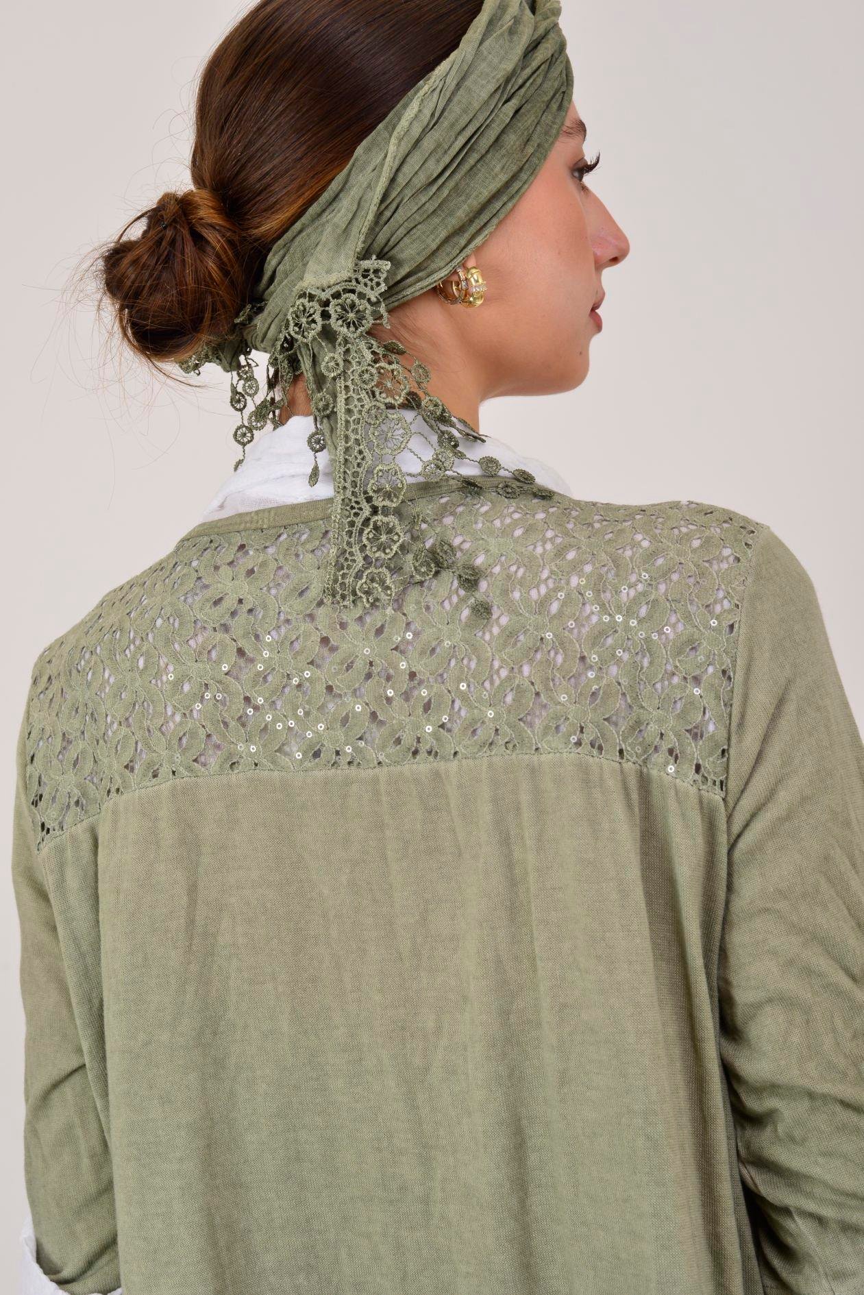 9039 ŞAL DETAYLI 2Lİ BLUZ