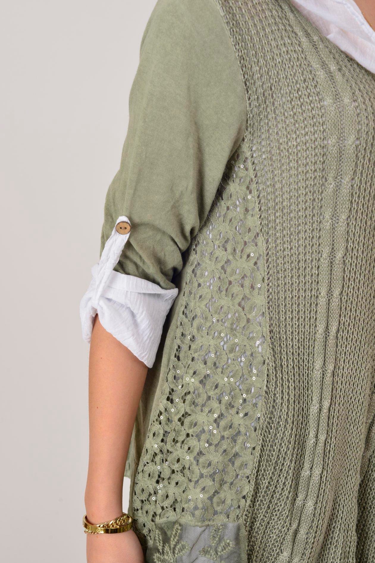 9039 ŞAL DETAYLI 2Lİ BLUZ