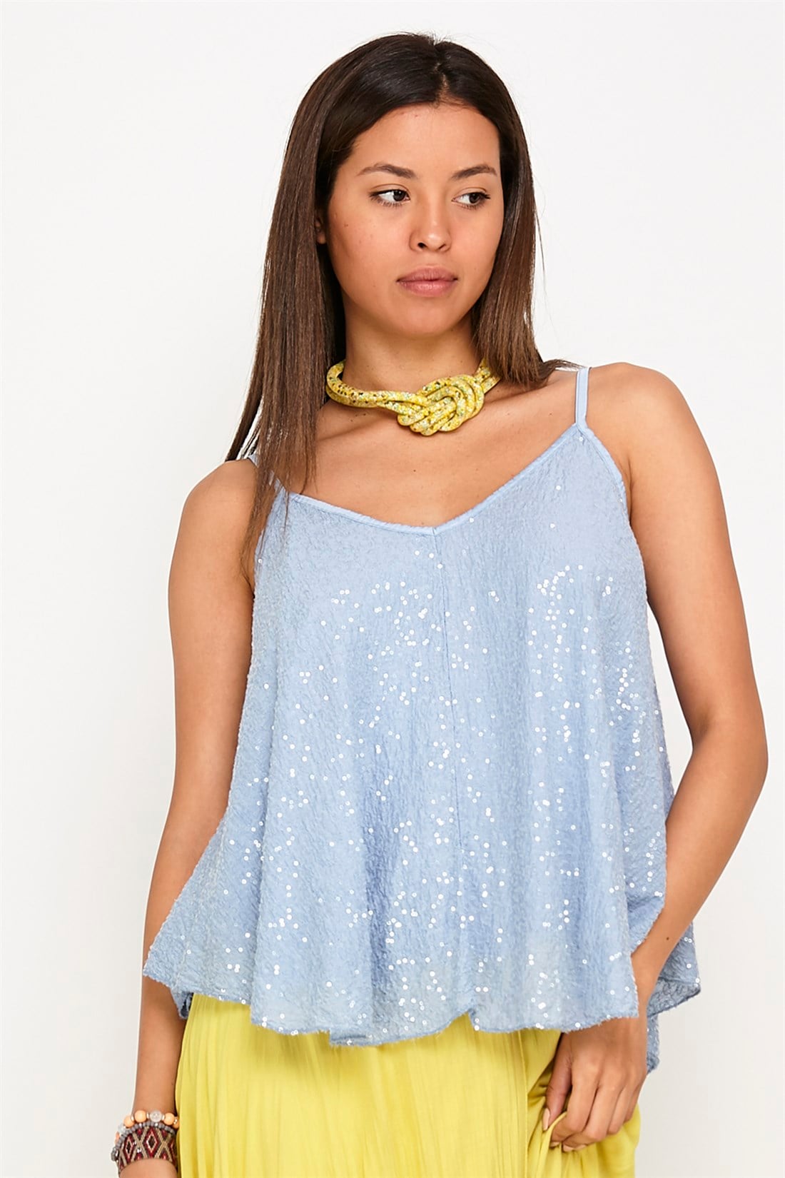 9413 PAYETLİ BLUZ
