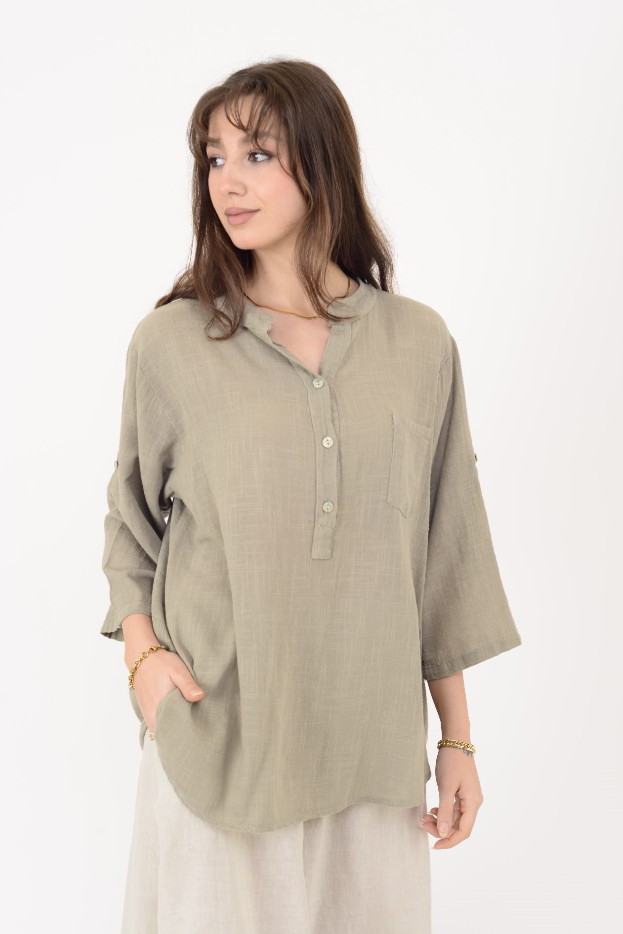 A0026 CEP DETAYLI GÖMLEK