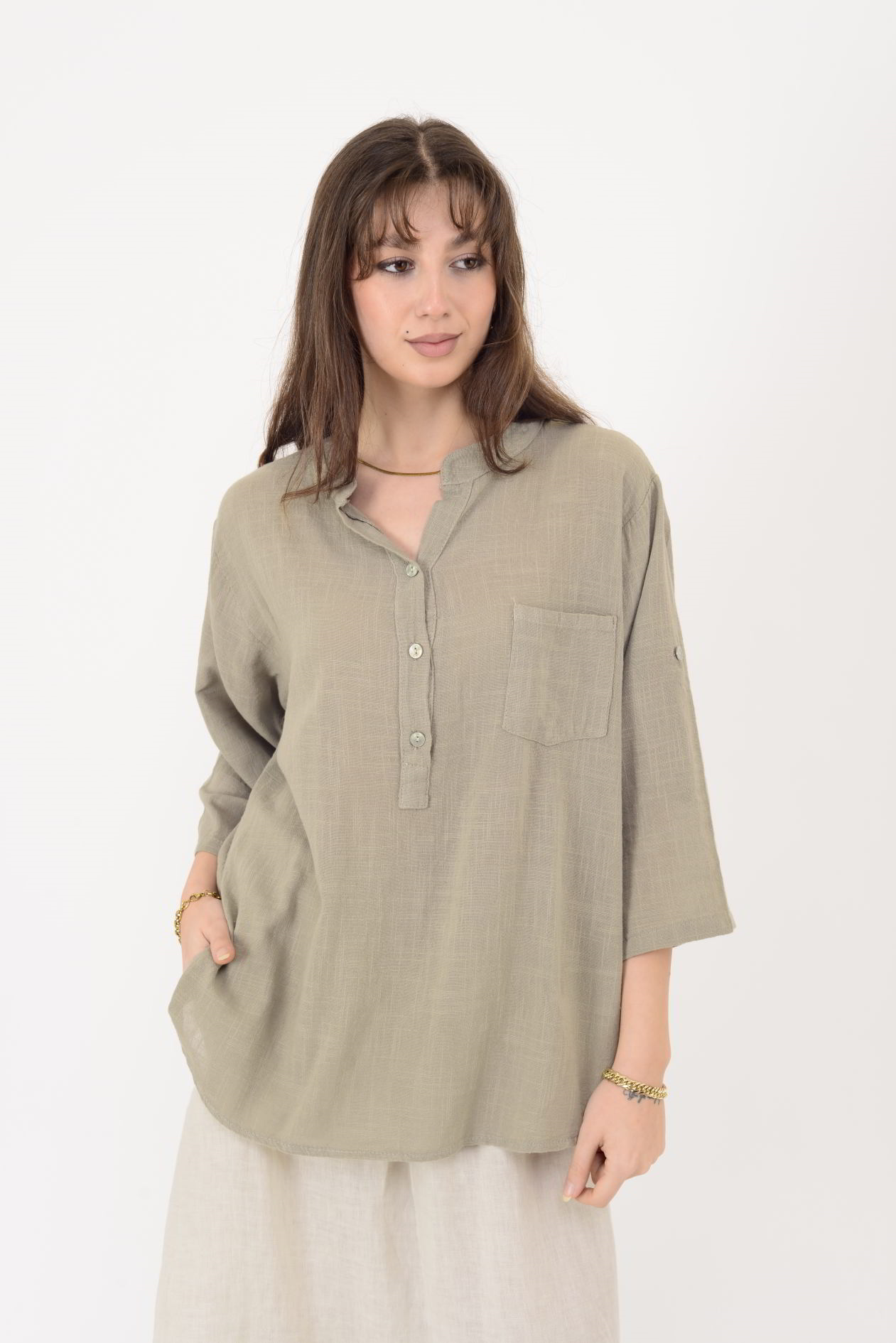 A0026 CEP DETAYLI GÖMLEK