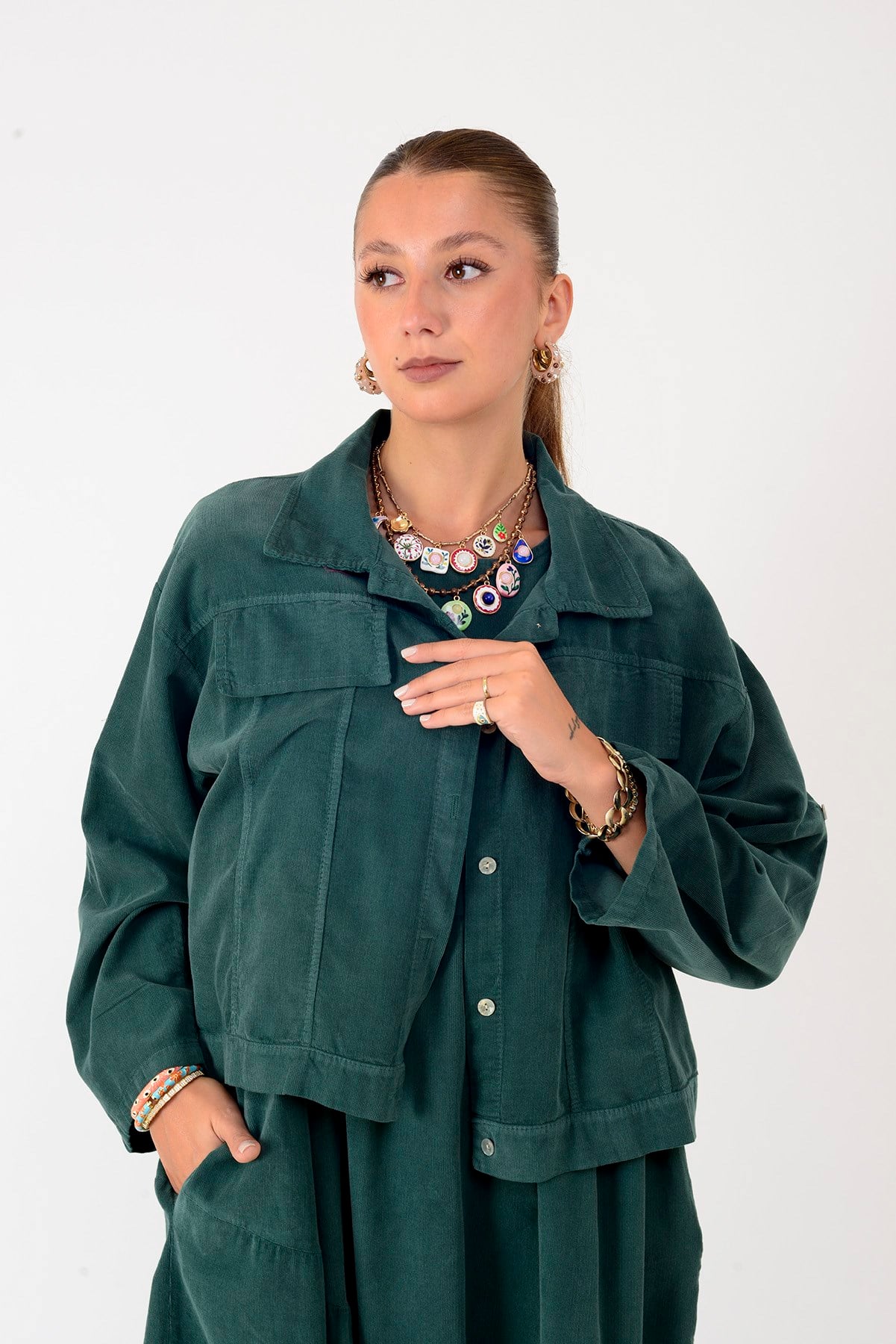 A0161 LOVA FİTİLLİ 2'Lİ KADİFE TAKIM