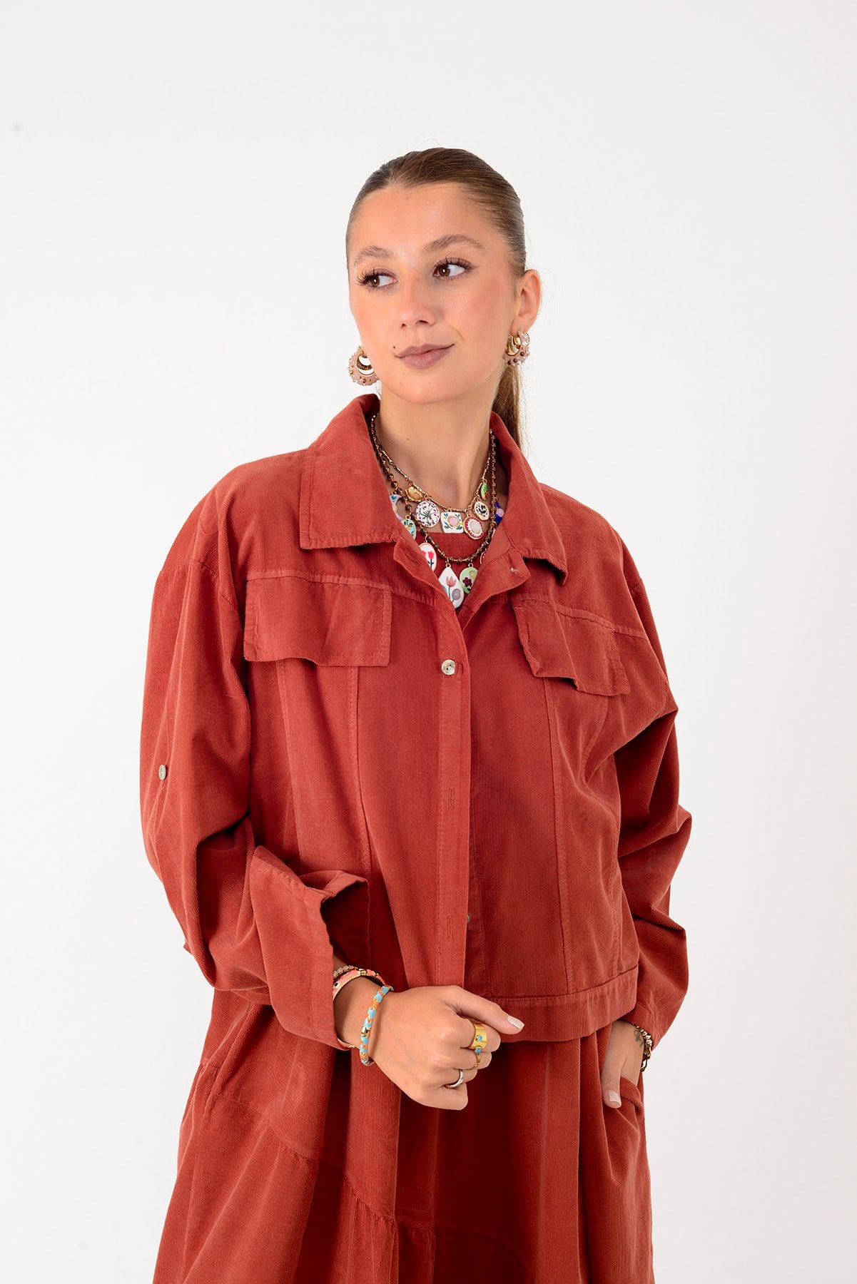 A0161 LOVA FİTİLLİ 2'Lİ KADİFE TAKIM