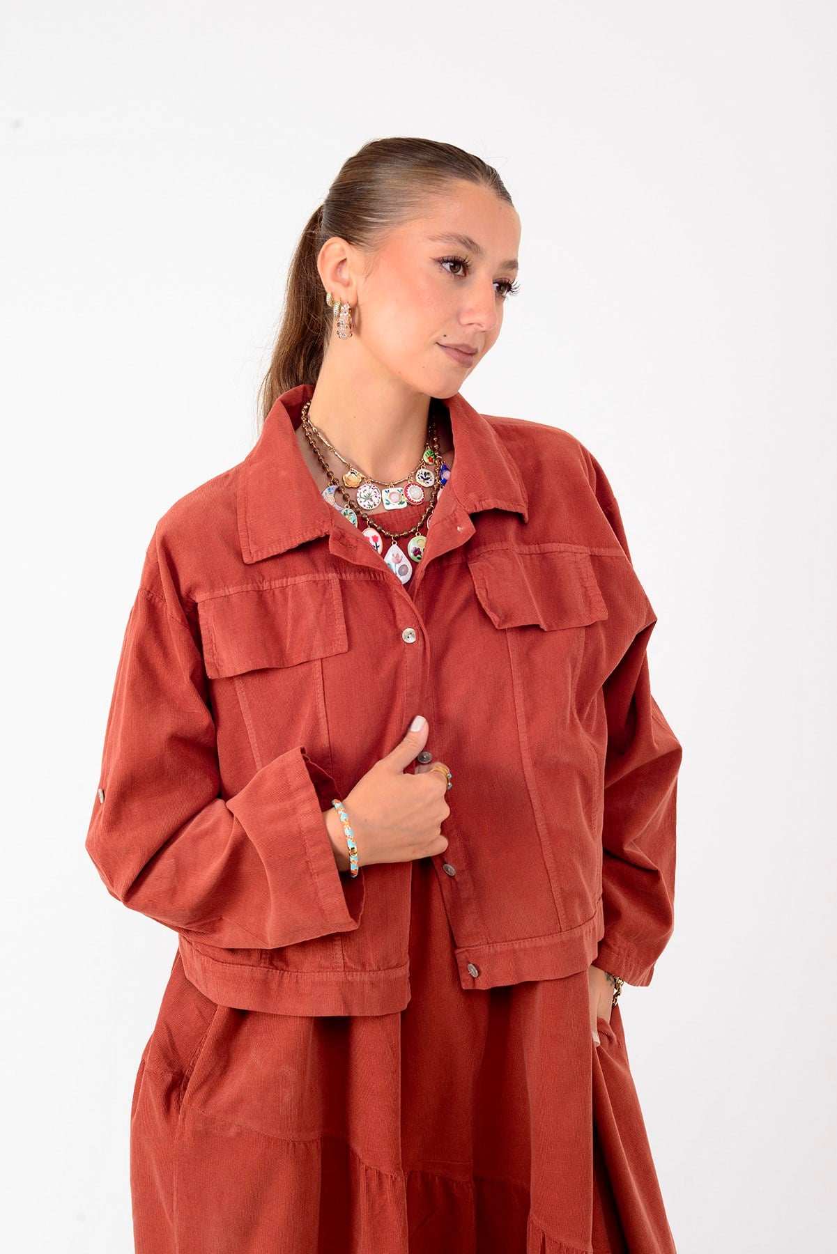 A0161 LOVA FİTİLLİ 2'Lİ KADİFE TAKIM