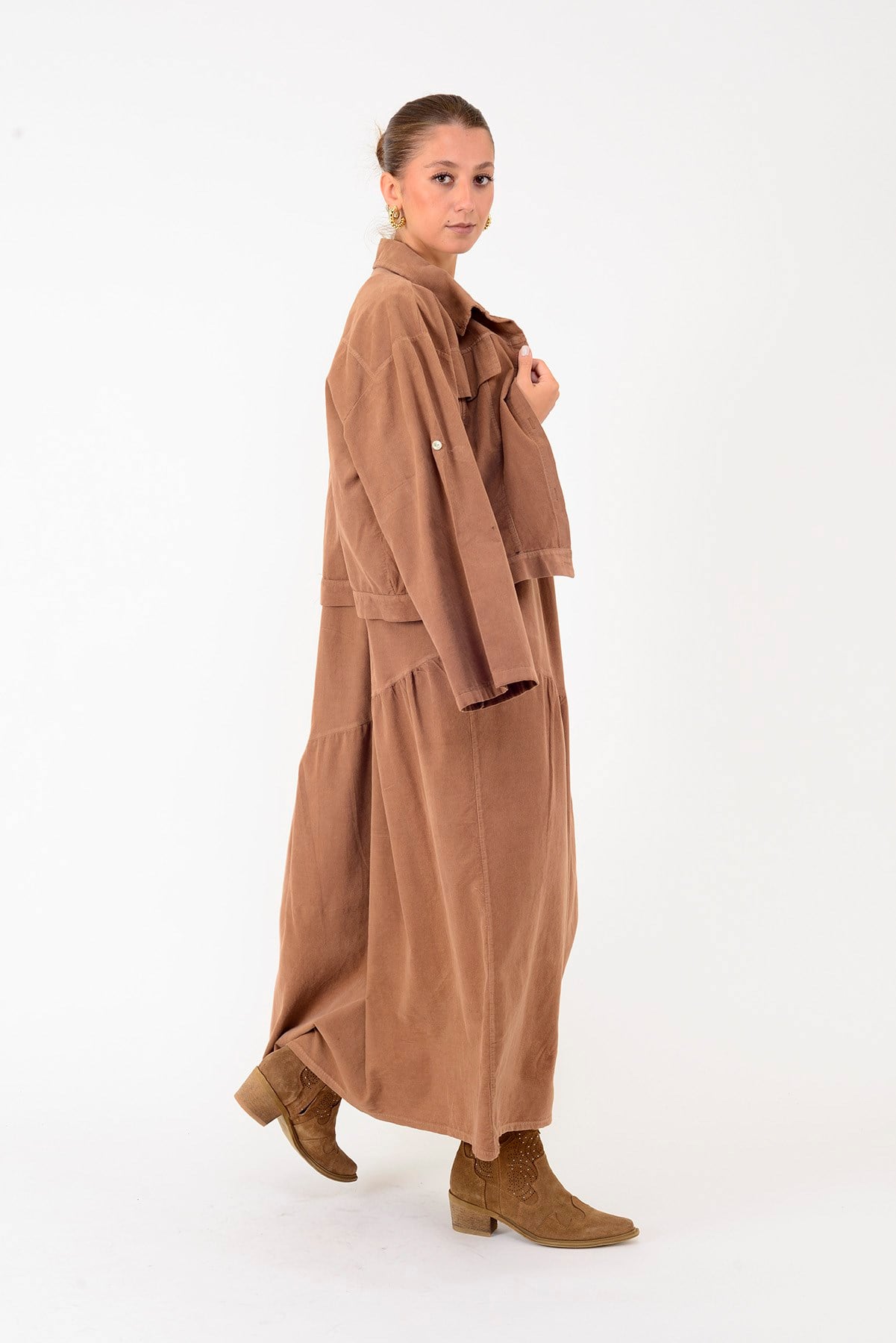 A0161 LOVA FİTİLLİ 2'Lİ KADİFE TAKIM