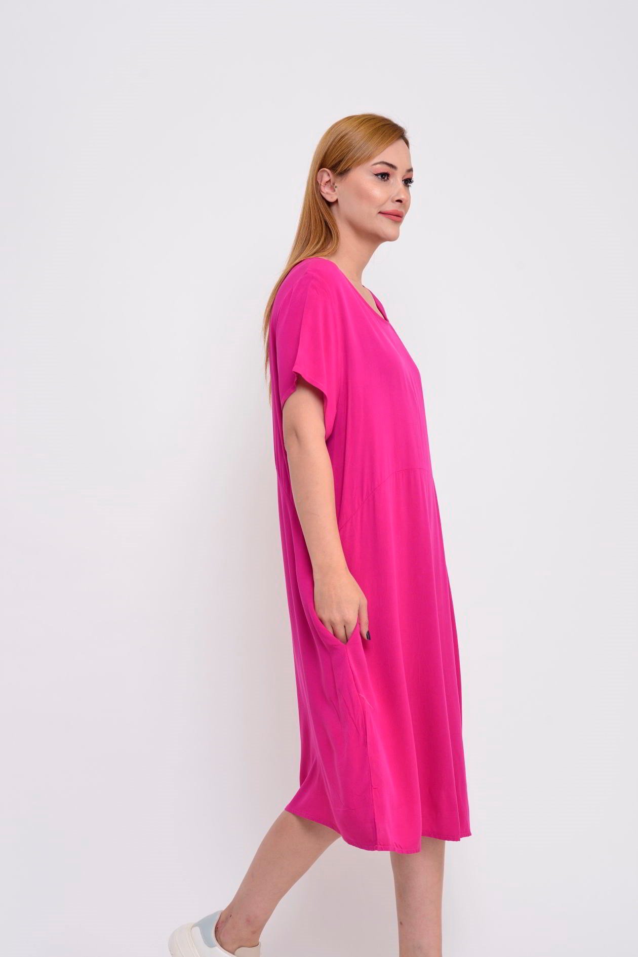 AN10258 SIMPLE KISA ELBİSE