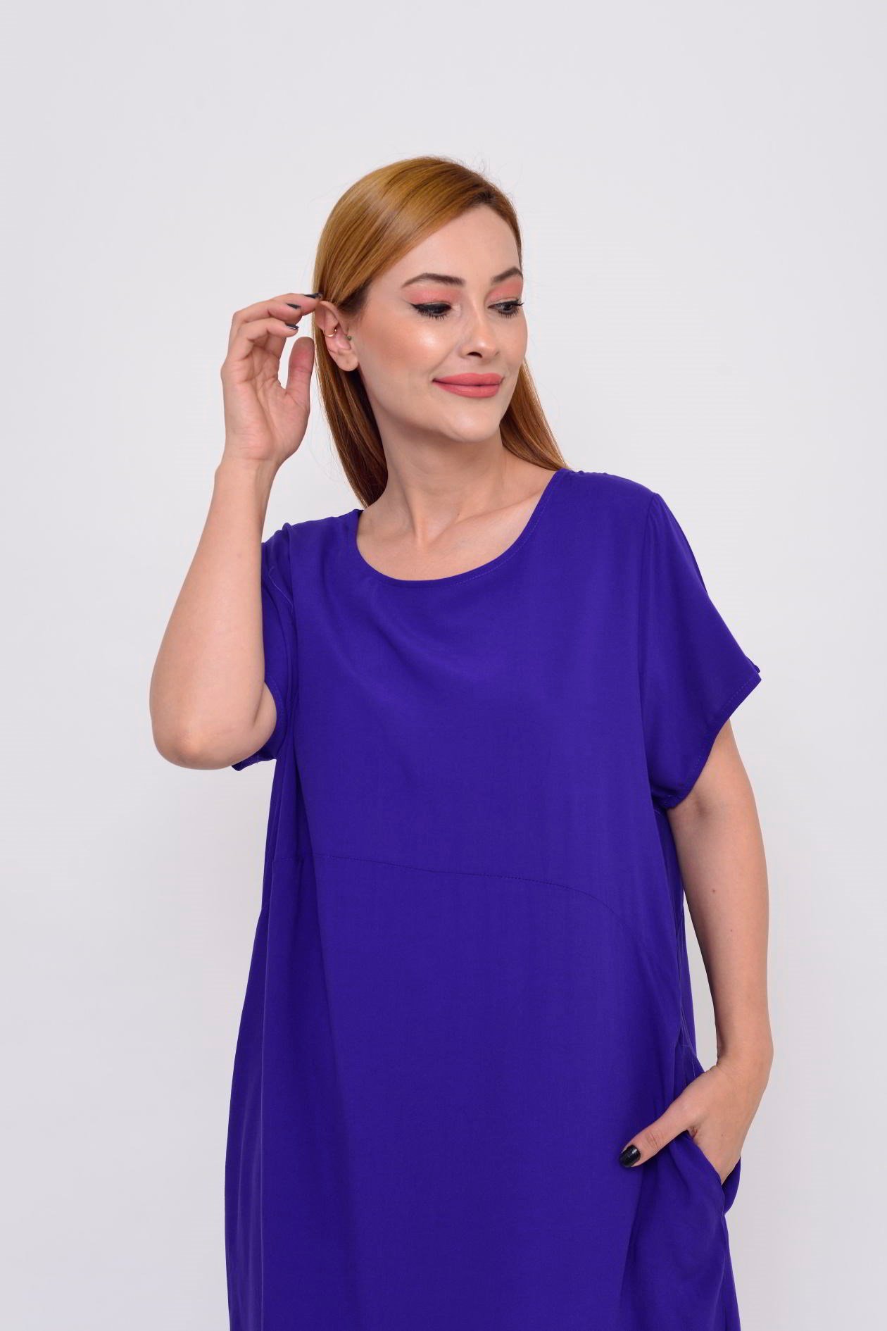 AN10258 SIMPLE KISA ELBİSE