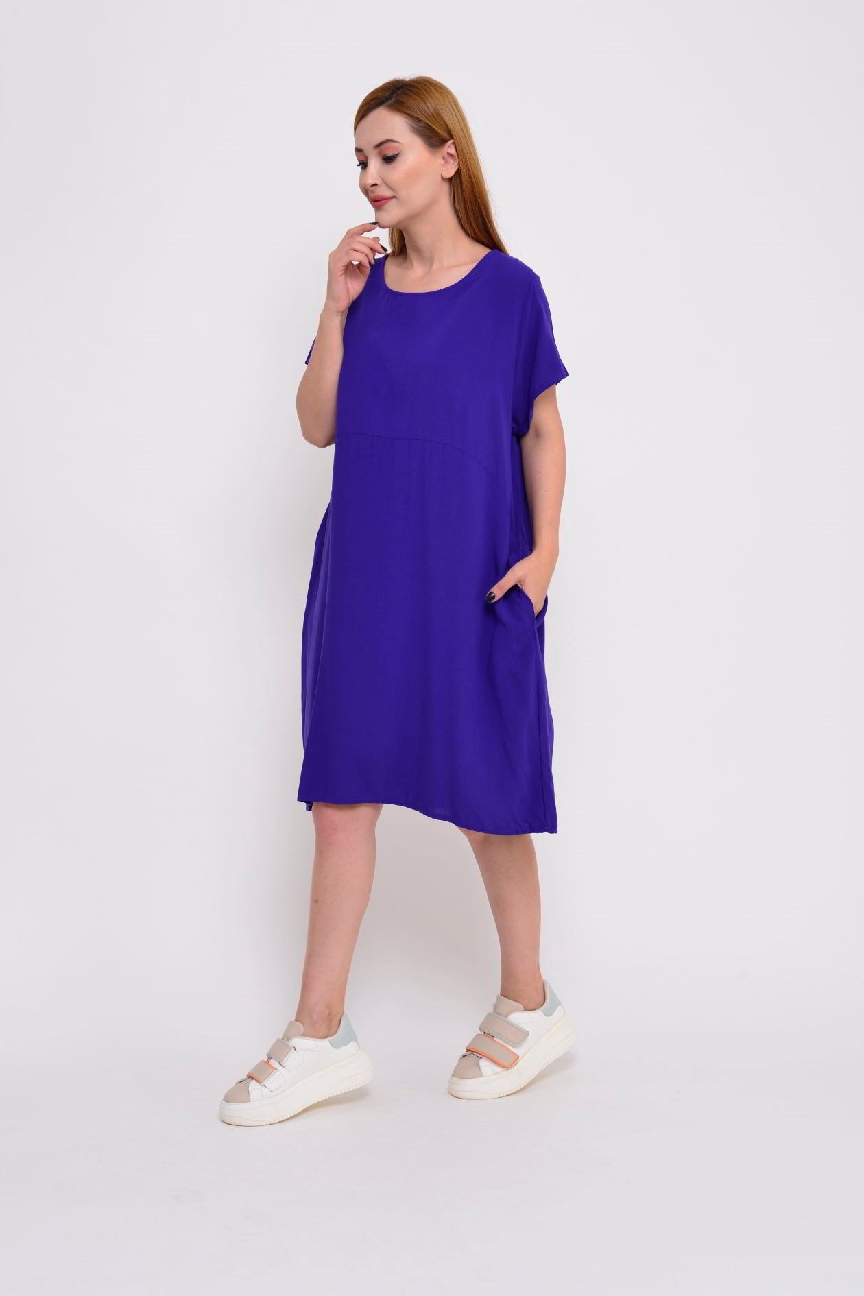 AN10258 SIMPLE KISA ELBİSE