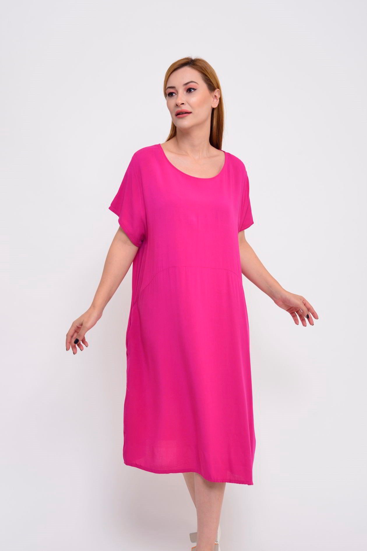 AN10258 SIMPLE KISA ELBİSE