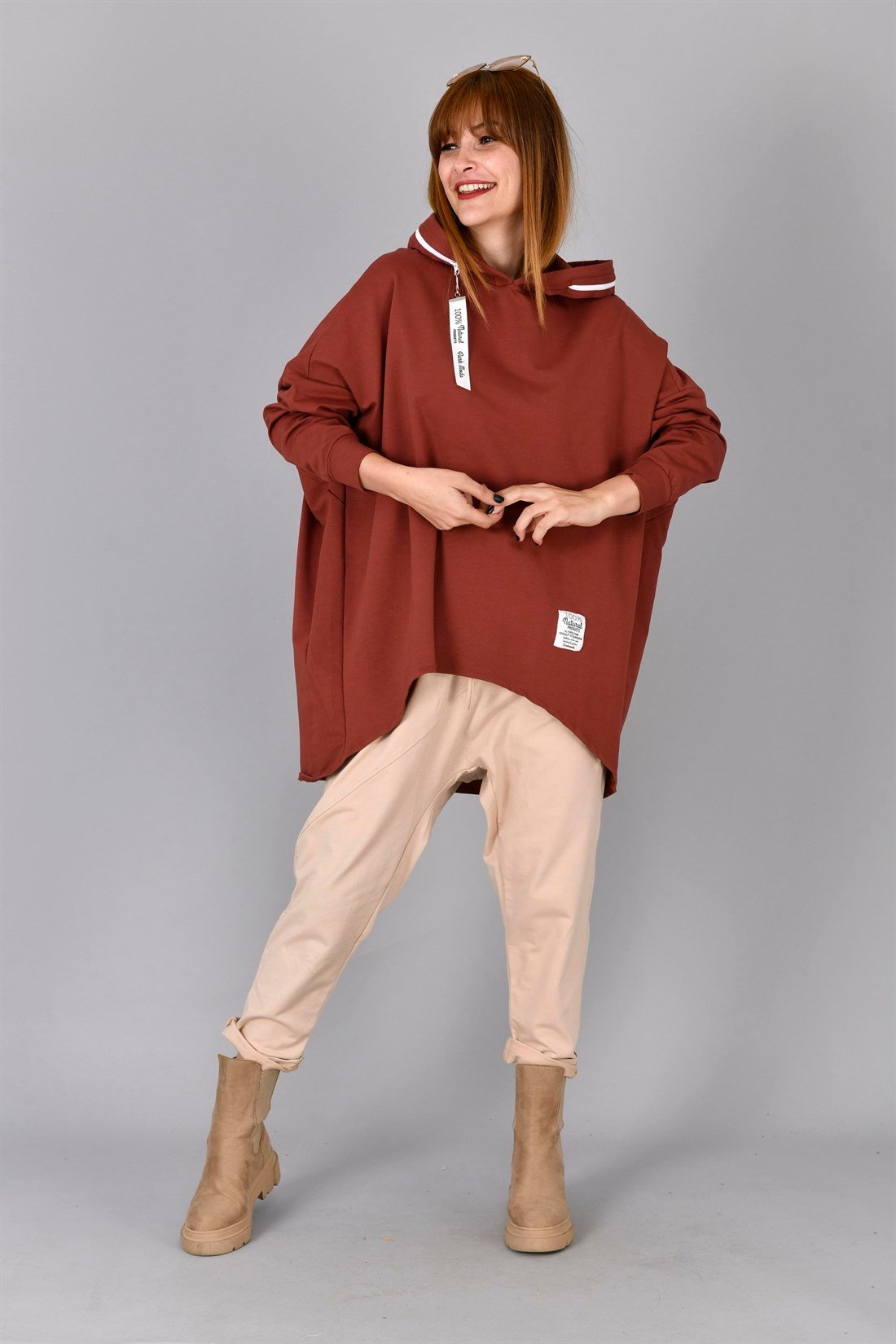 AN10275 WHAT BASKILI KAPŞONLU SWEAT