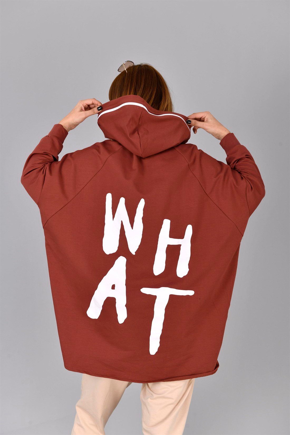 AN10275 WHAT BASKILI KAPŞONLU SWEAT