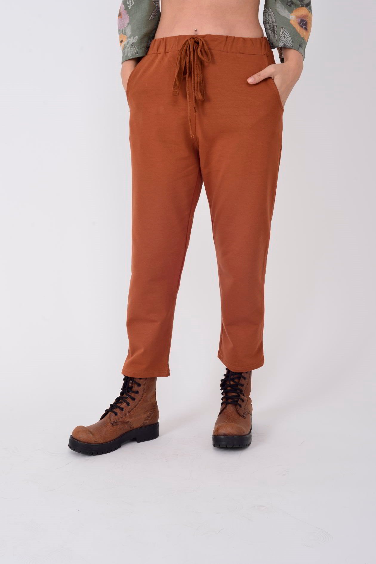 AN10479 BELDEN BAĞLAMALI HAVUÇ PANTOLON