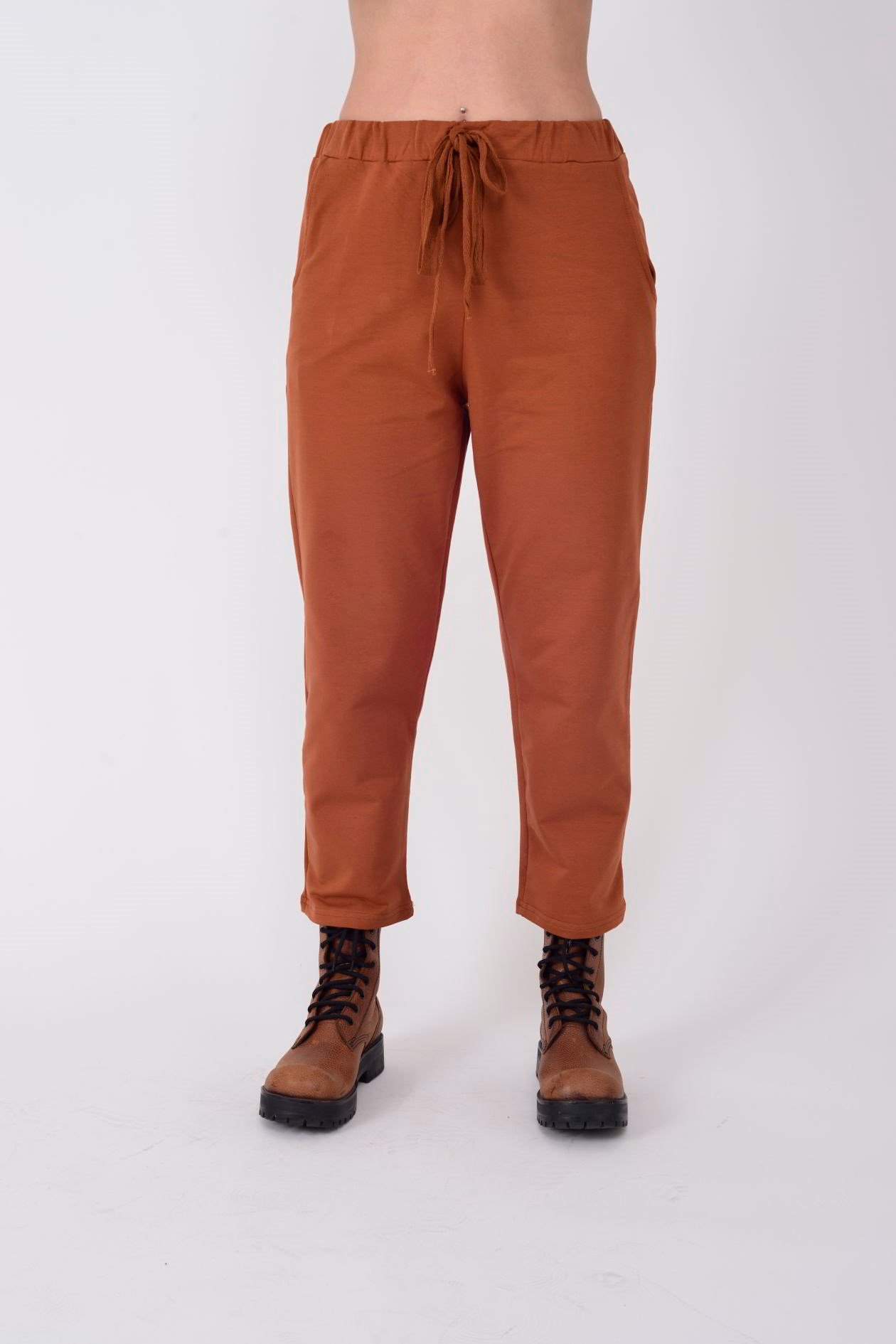 AN10479 BELDEN BAĞLAMALI HAVUÇ PANTOLON