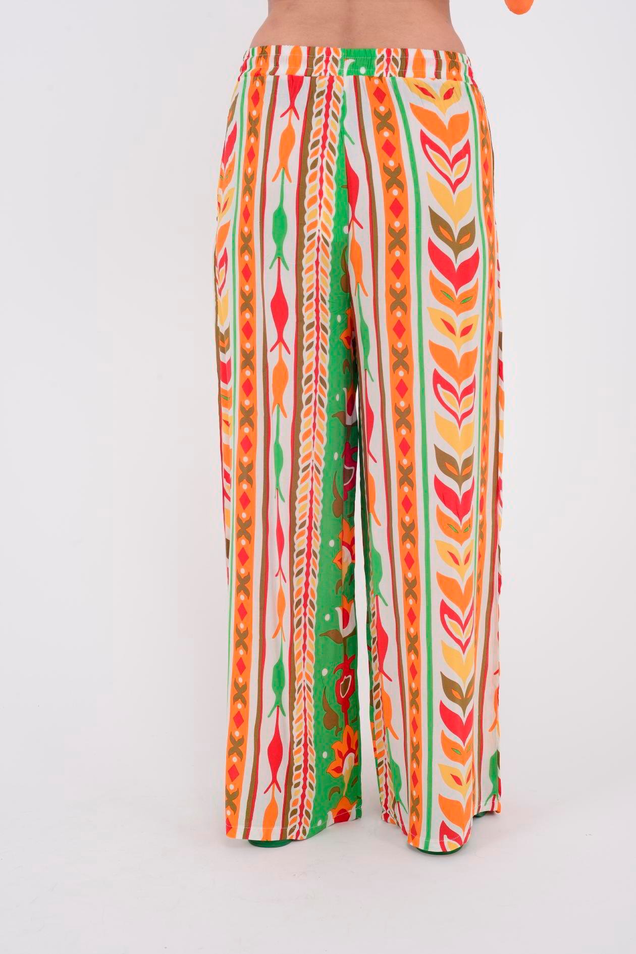 AN10511 A6213 BLOOM VİSKON PANTOLON