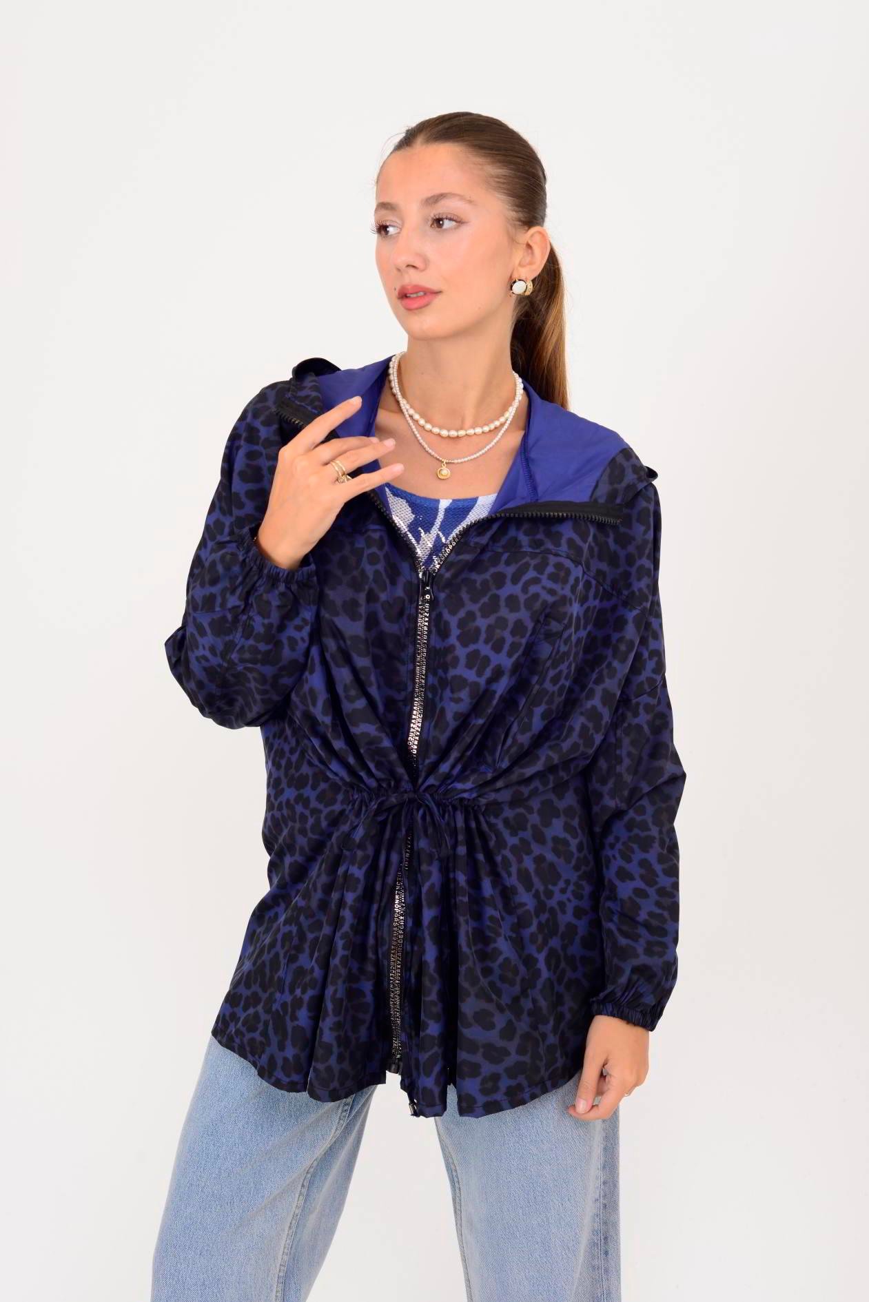 AN10560 LEOPAR DESEN YAĞMURLUK