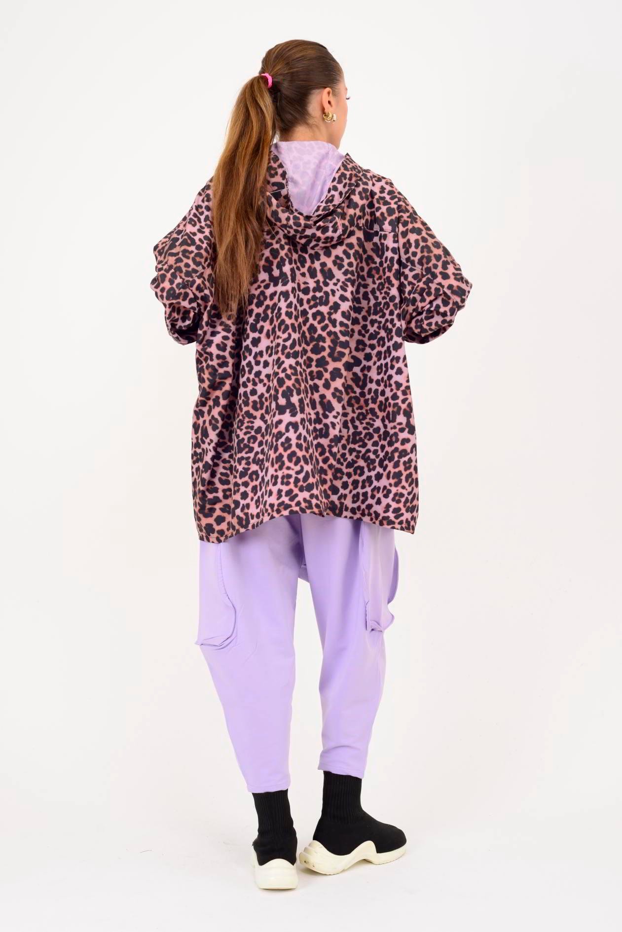 AN10560 LEOPAR DESEN YAĞMURLUK